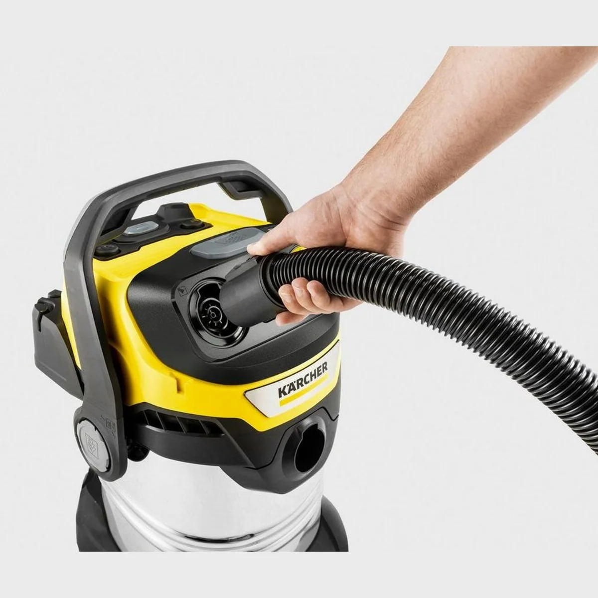 Kärcher WD 7 Control P S Nass-Trocken-Sauger, beutellos, 1400 W, innovative Steuerung 5