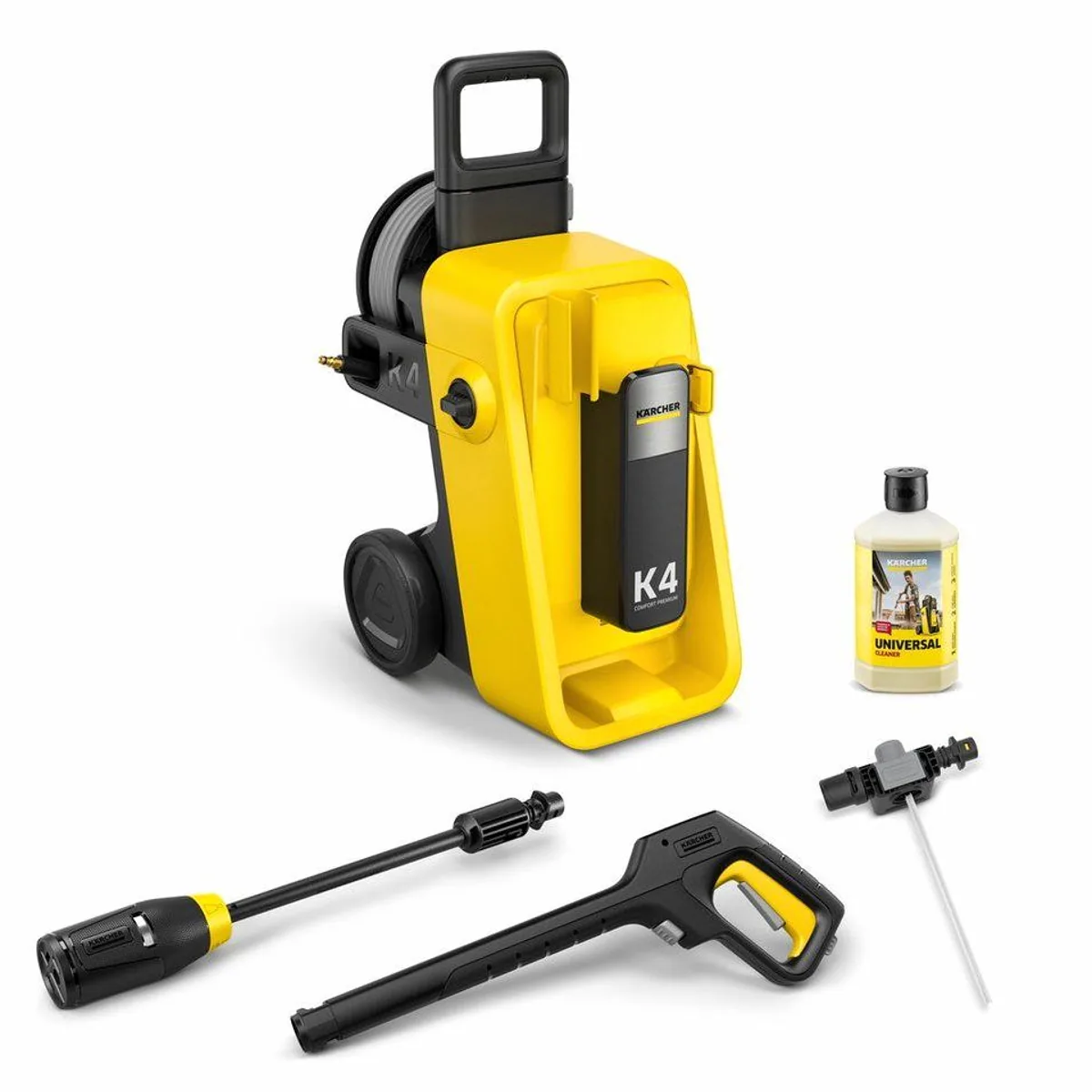 KÄRCHER Hochdruckreiniger K 4 Comfort Premium, 130 bar Druck, 420 l/h Fördermenge