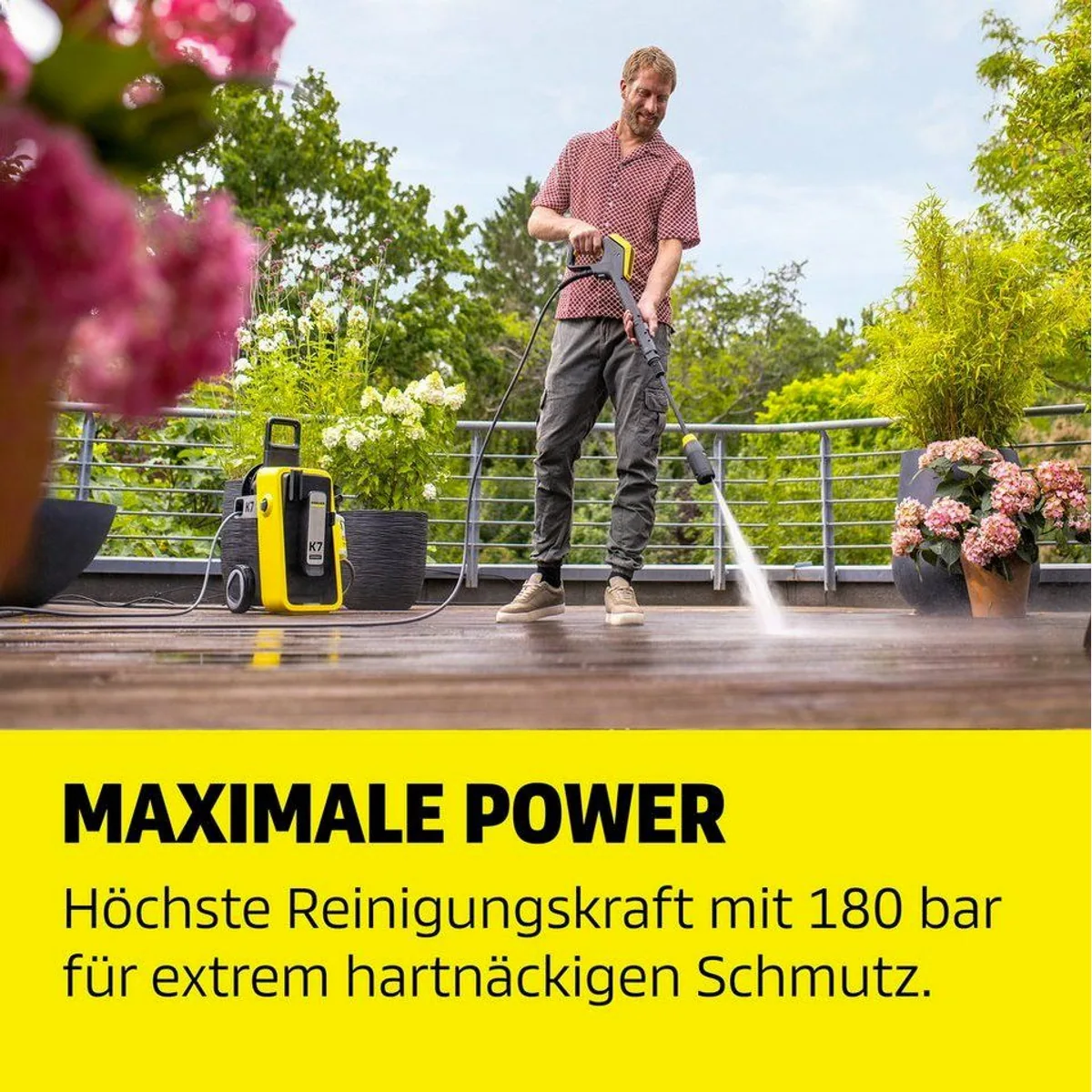KÄRCHER Hochdruckreiniger K 7 Comfort Premium Connect, 180 bar, 600 l/h Fördermenge 4