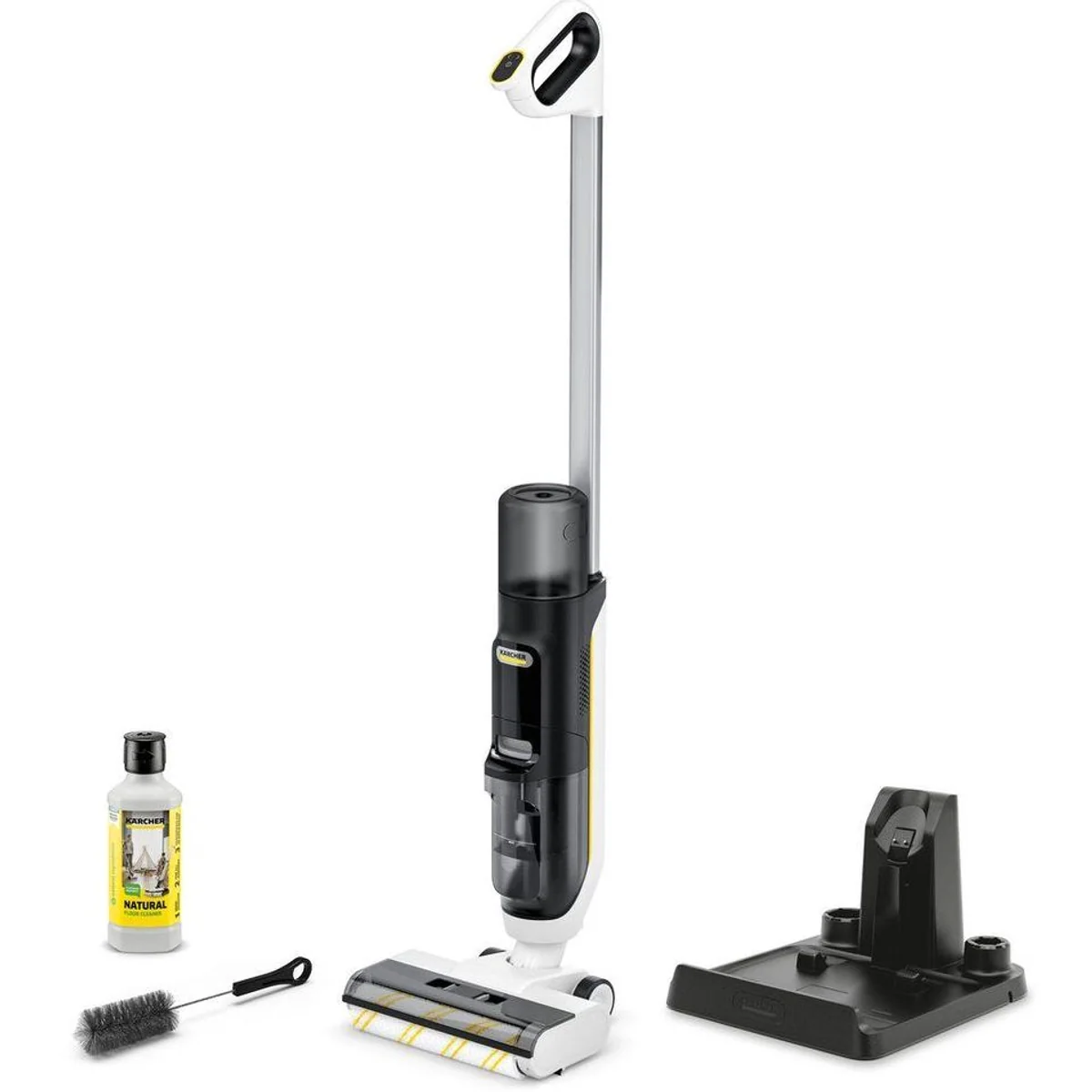 Kärcher FCV 3 Natural N Akku-Saugwischer, 3-in-1-Funktion, Hygienic!Spin Technologie