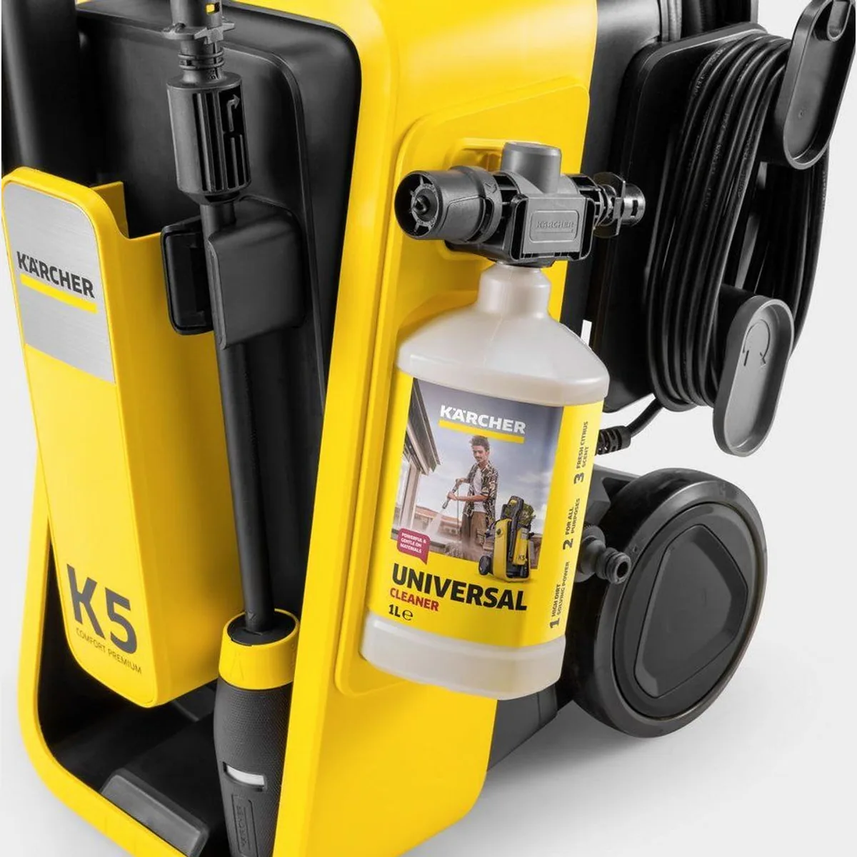 KÄRCHER Hochdruckreiniger K 5 Comfort Premium Connect Home, 145 bar Druck, 500 l/h Fördermenge, inkl. Home Kit 3