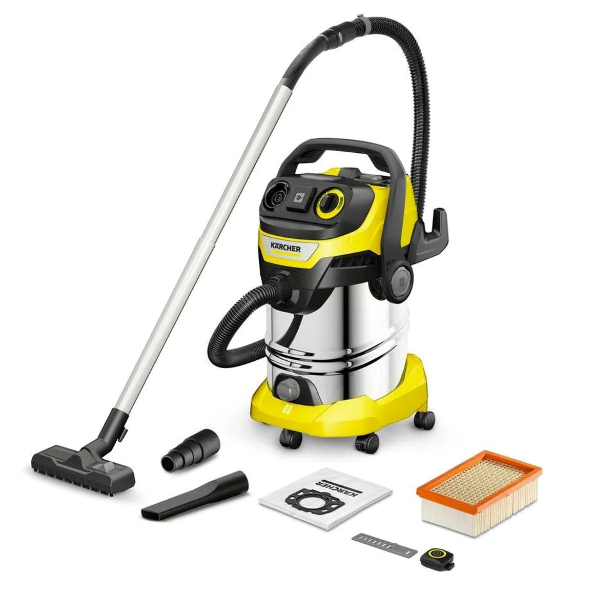 Kärcher WD 6 Control P, beutellos, 1300 W, Bluetooth-Fernbedienung