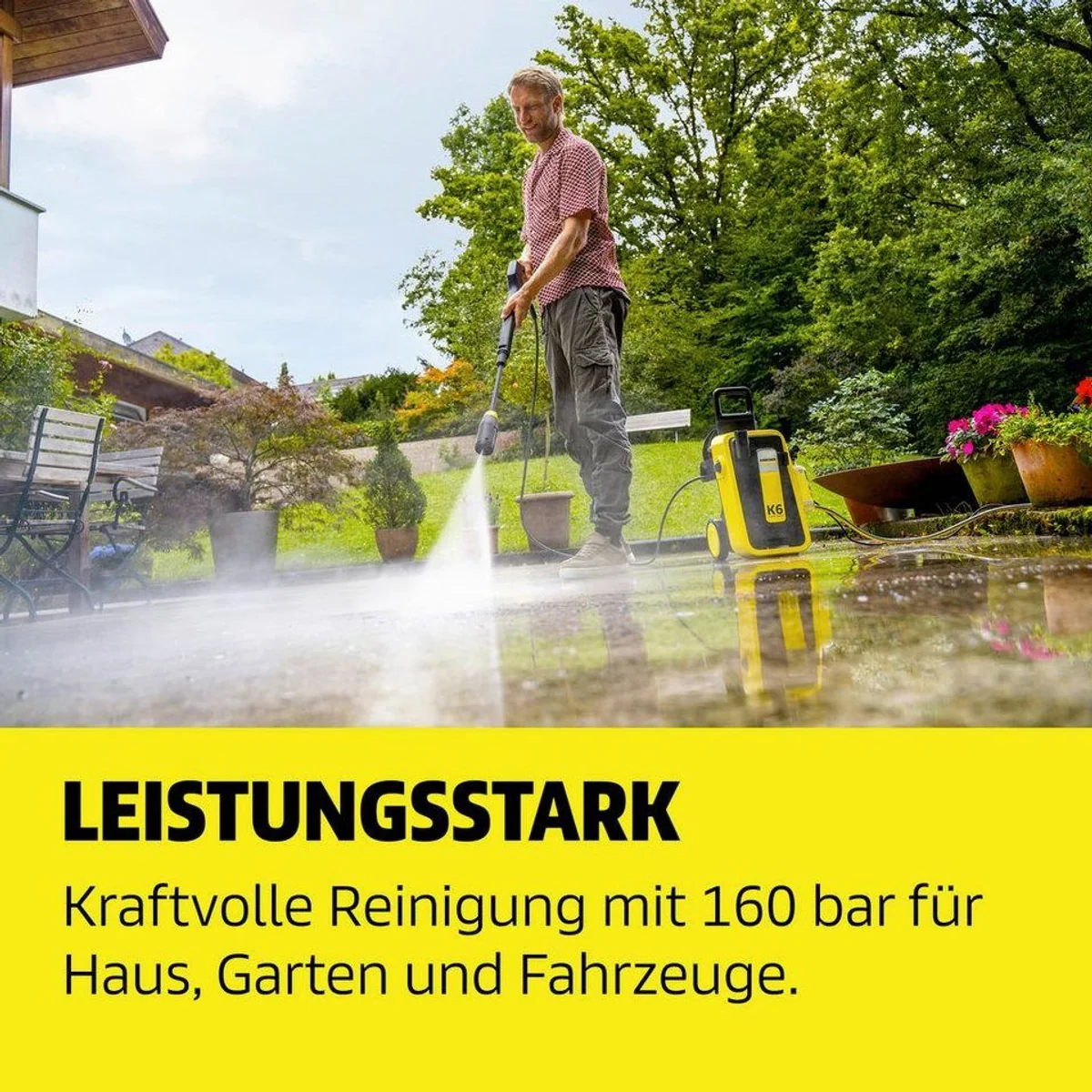 KÄRCHER Hochdruckreiniger K 6 Comfort Premium Home, max. 160 bar, 510 l/h Fördermenge, Home Kit enthalten 4