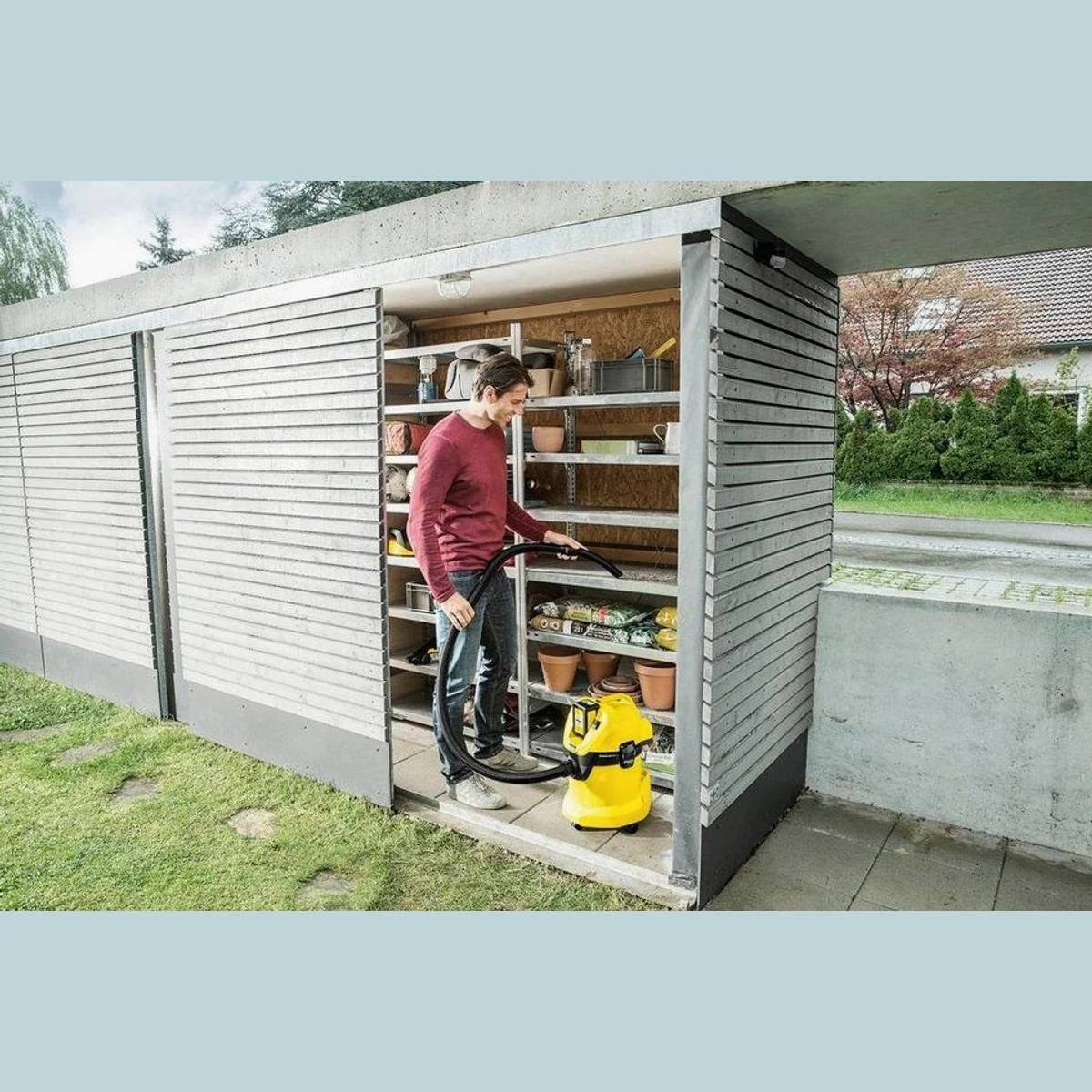 Kärcher WD 3 Battery Set, Nass-Trocken-Akkusauger, 17 l Behälter, 36 V Akku 2