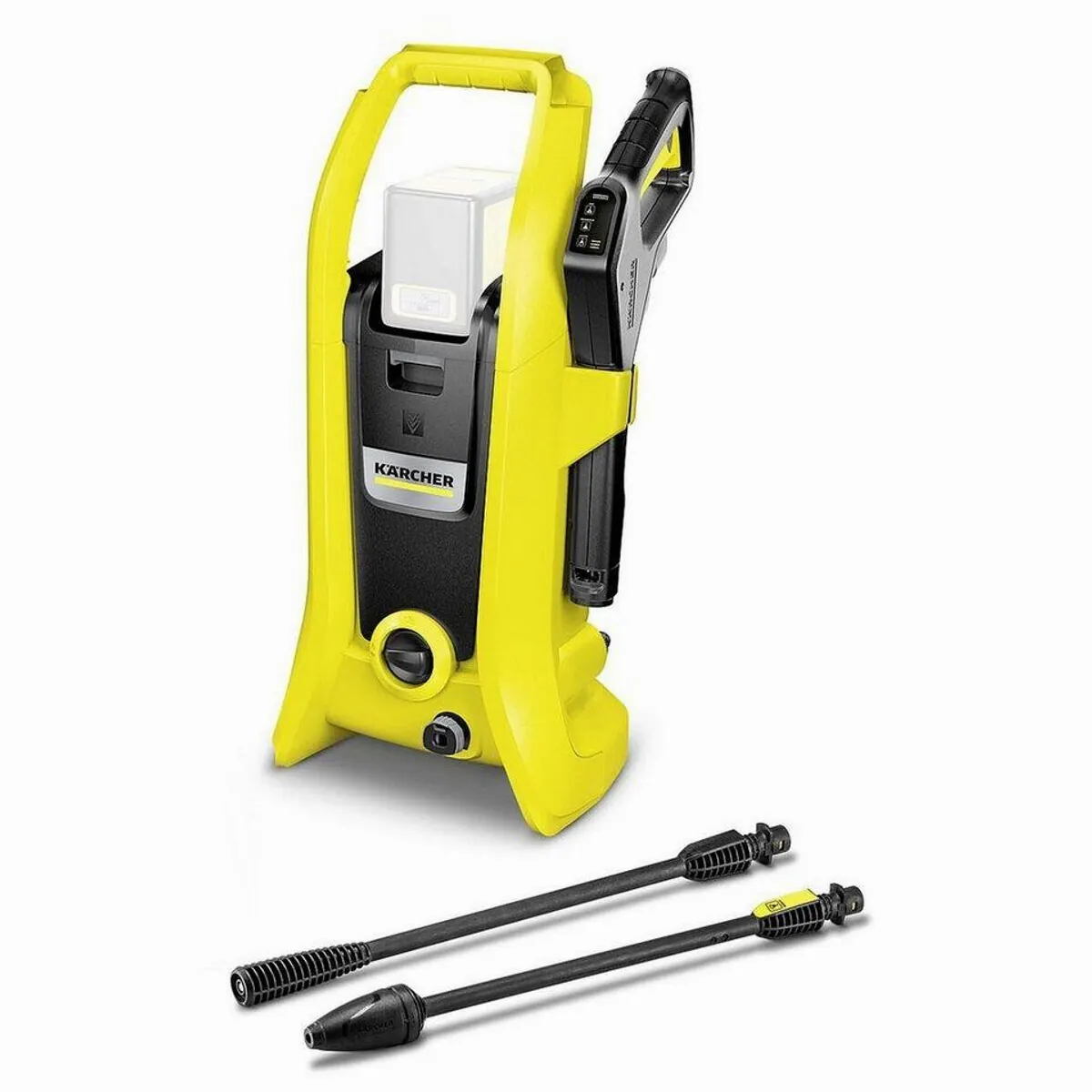 Kärcher Professional K 2 Battery Hochdruckreiniger, max. 110 bar, 340 l/h Fördermenge, 3 Druckstufen