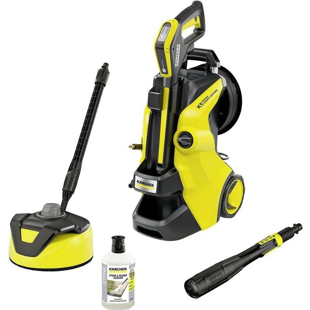 Kärcher Professional K 5 Premium Smart Control, 145 bar Druck, 500 l/h Fördermenge, Home Kit inklusive