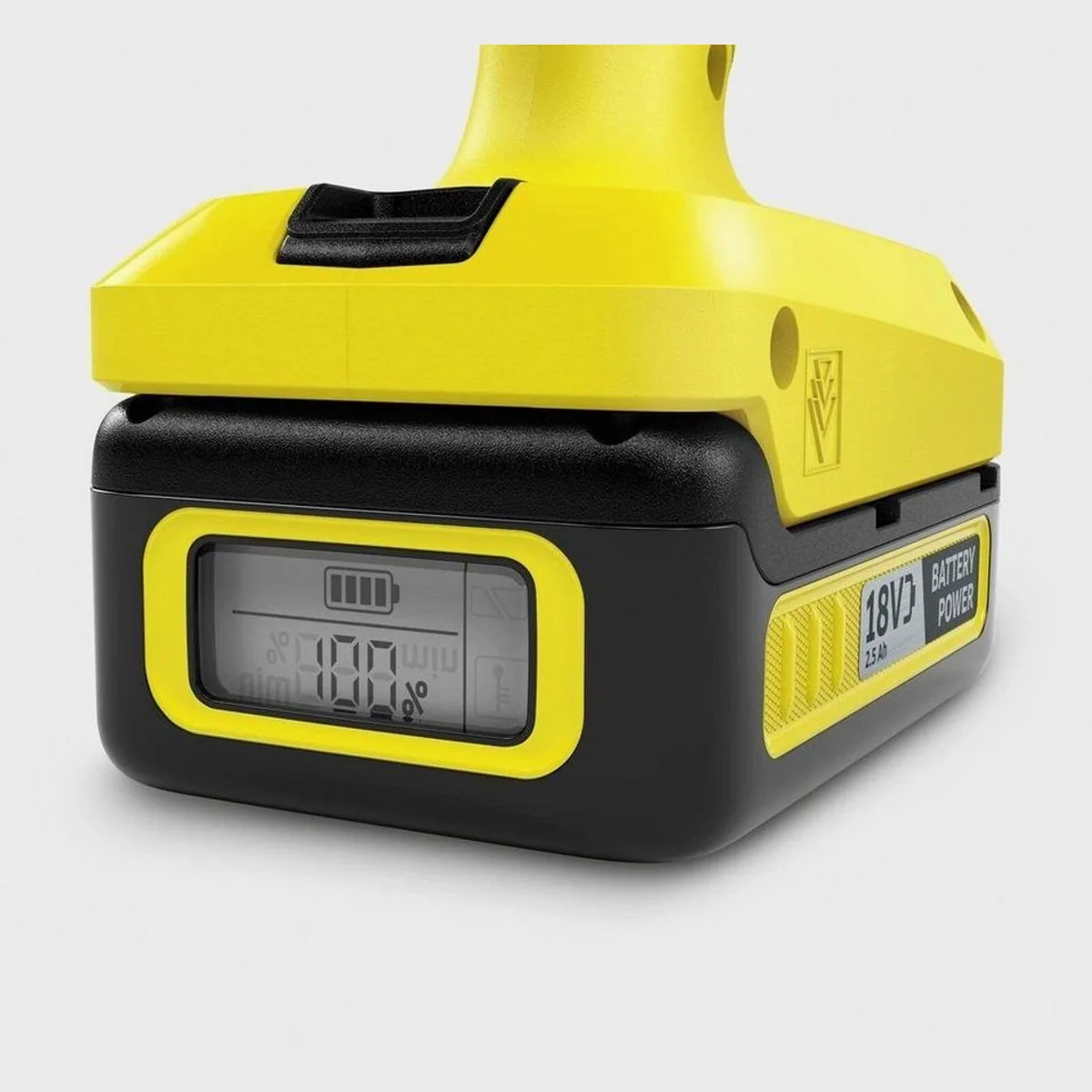 KÄRCHER Akku-Druckreiniger KHB 4-18 Battery Set, 21 bar Druck, Handlich & Kompakt, LCD-Akkudisplay 2