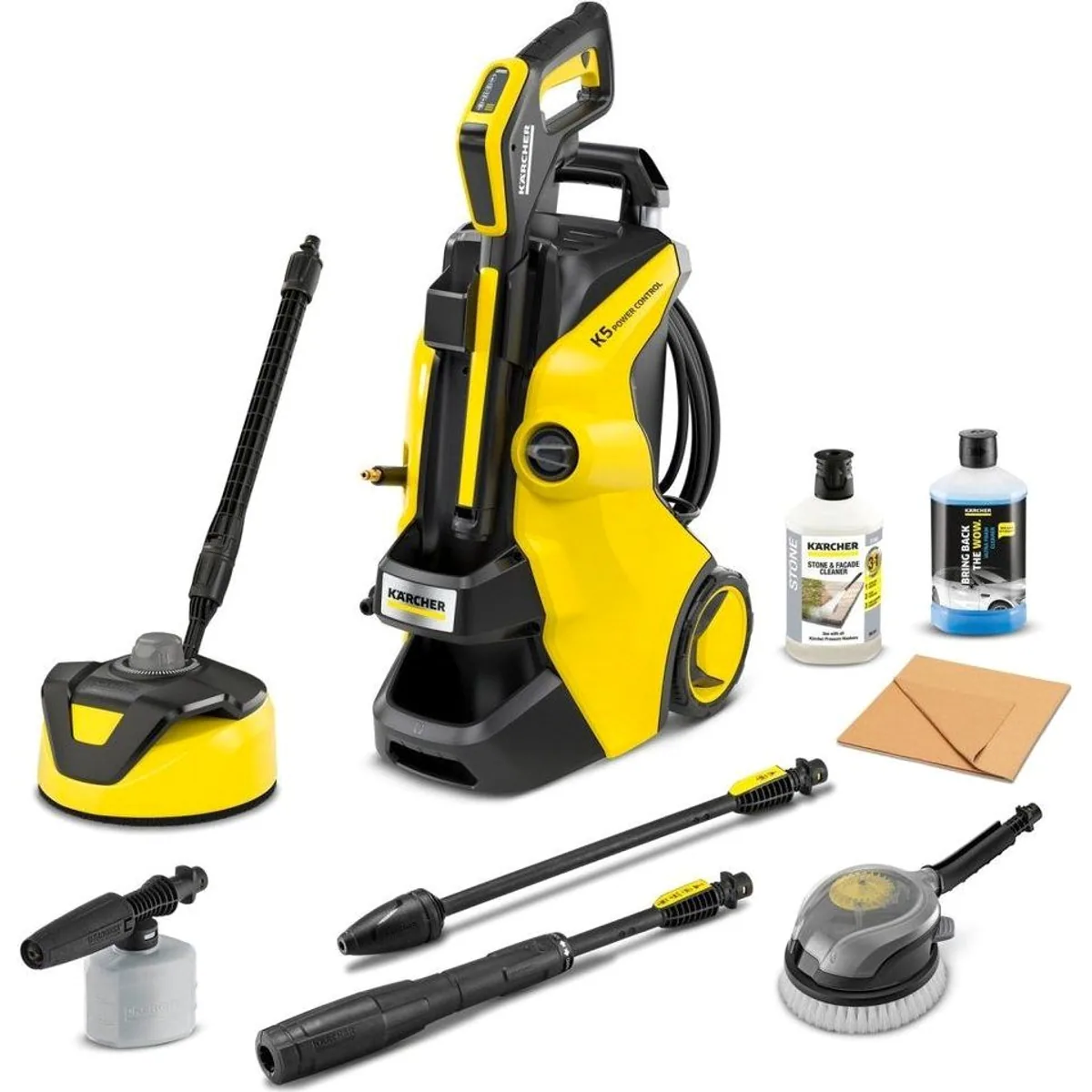 KÄRCHER Hochdruckreiniger K5 Power Control, App-Anwendungsberater, Vario Power Düse, Plug 'n' Clean System