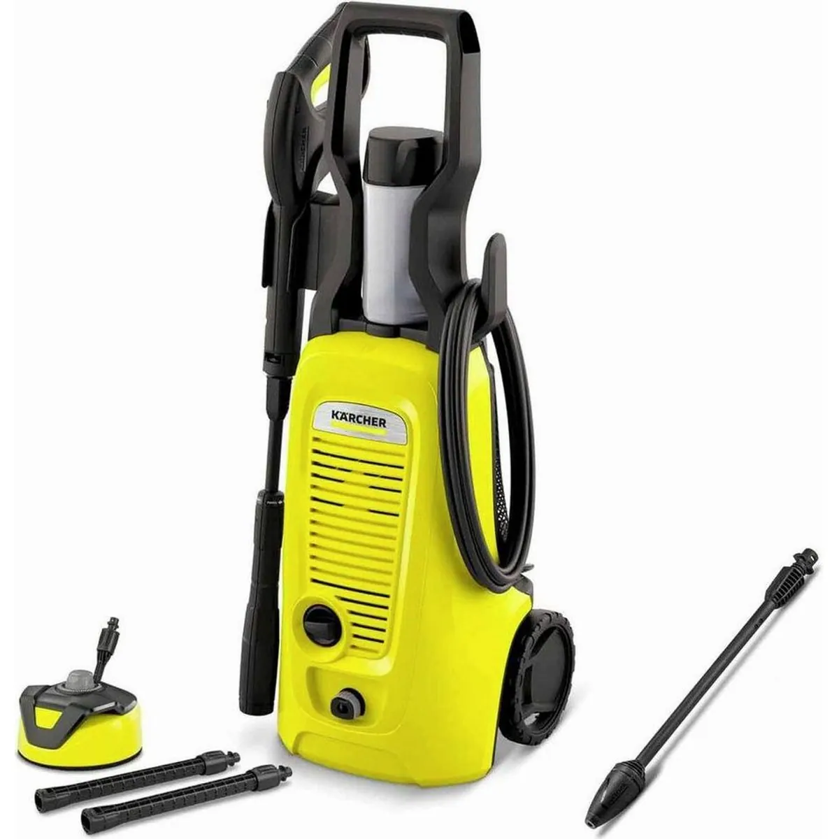 Kärcher K4 Universal T5 Hochdruckreiniger, 130 bar Druck, 420 l/h Fördermenge, umfangreiches Zubehör