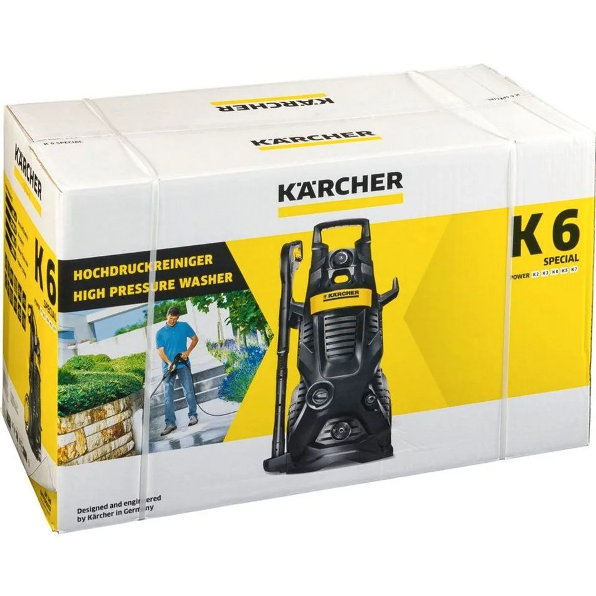 KÄRCHER K 6 Special Hochdruckreiniger, hohe Leistung, Plug 'n' Clean System, wassergekühlter Motor