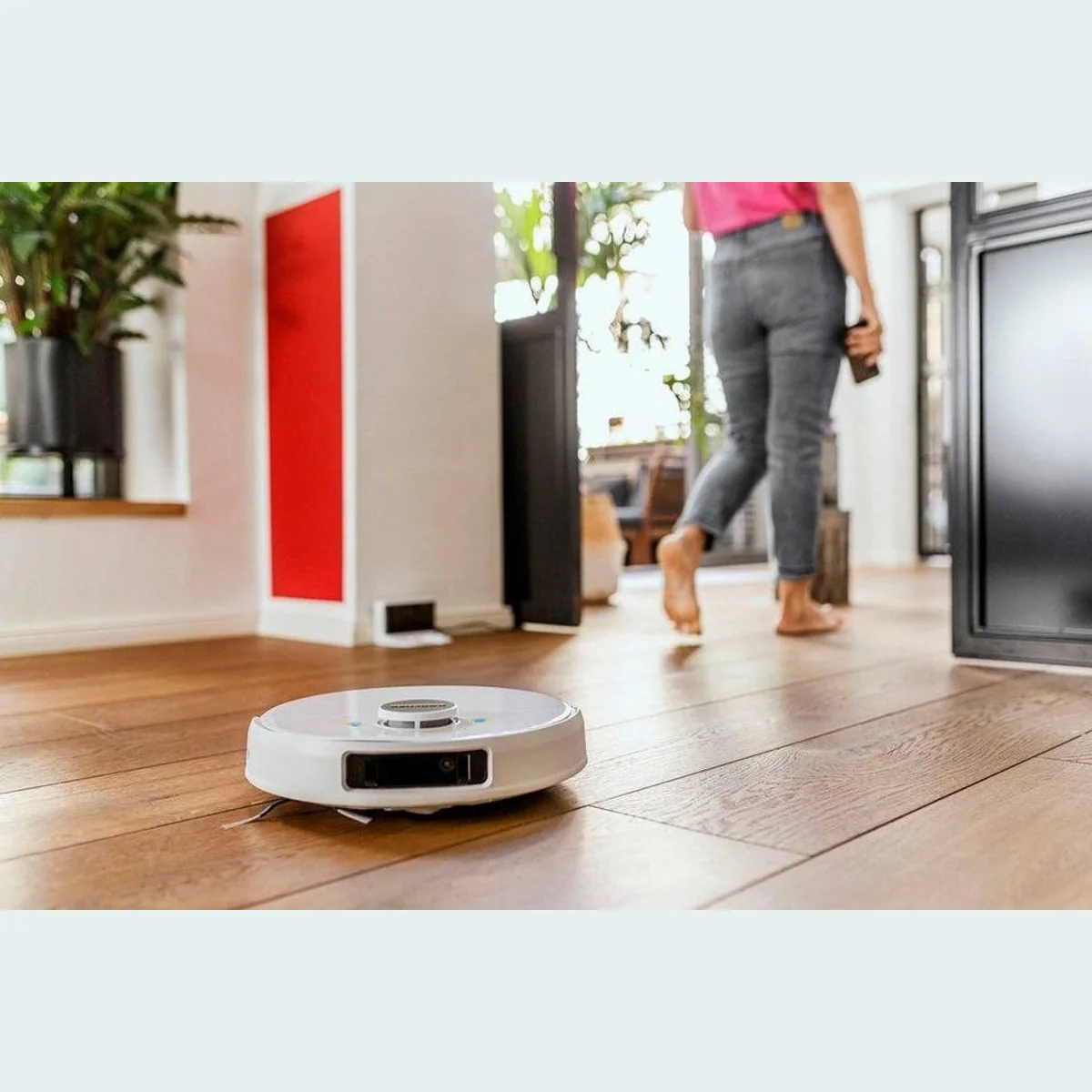 KÄRCHER RCV 5 Nass-Trocken-Saugroboter, App-Steuerung, Teppicherkennung, Auto-Boost-Funktion 2