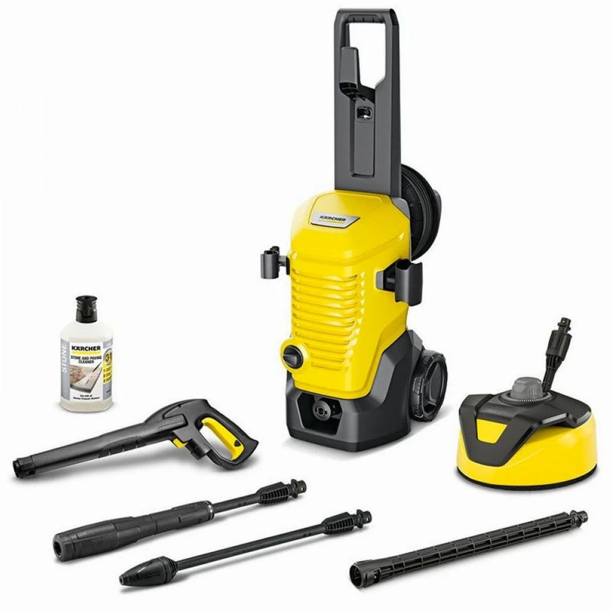 KÄRCHER Hochdruckreiniger K4 WCM Premium Home, leistungsstarker Motor, integrierte Schlauchtrommel