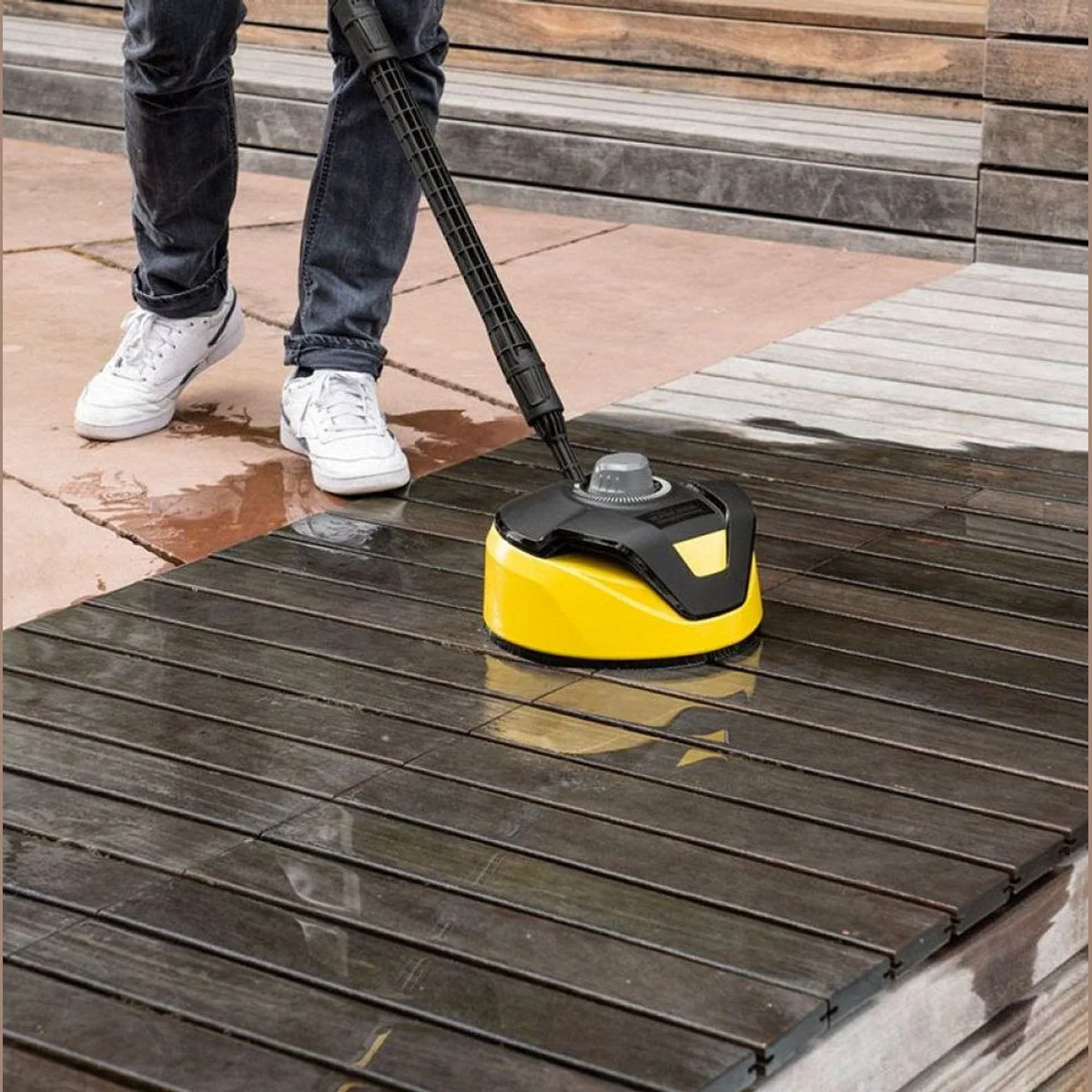 KÄRCHER Hochdruckreiniger K5 WCM Premium Home, kraftvoll und langlebig — inklusive Flächenreiniger und Schlauchtrommel 5