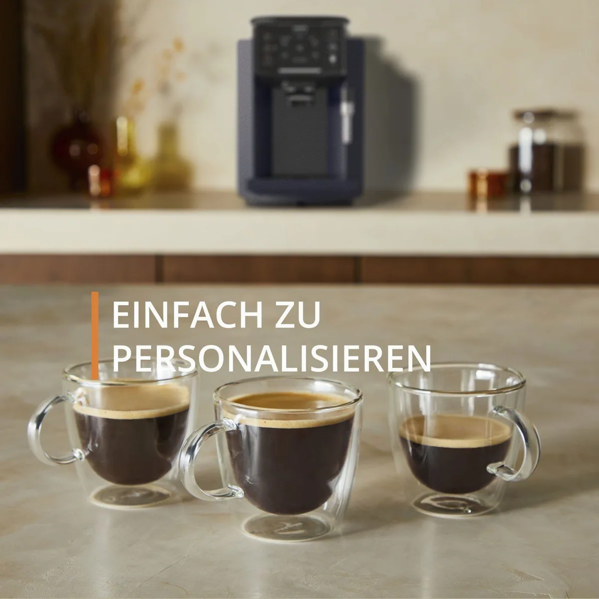 Krups Kaffeevollautomat EA910B.23 Sensation Milk Bundle, platzsparend und benutzerfreundlich 4