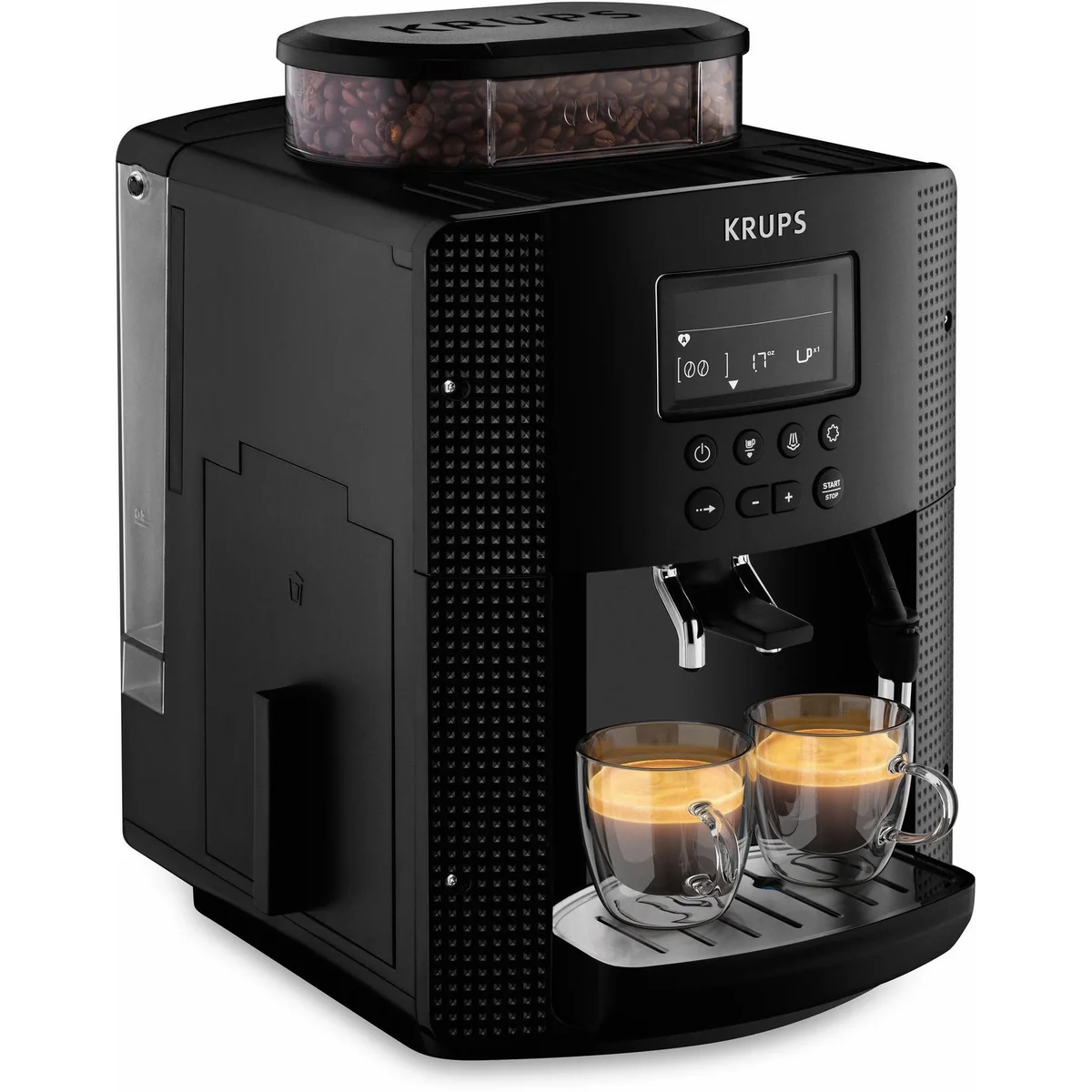Krups EA8150 Kaffeevollautomat, intuitives LCD-Display, Speichermodus für Kaffeegenuss 2