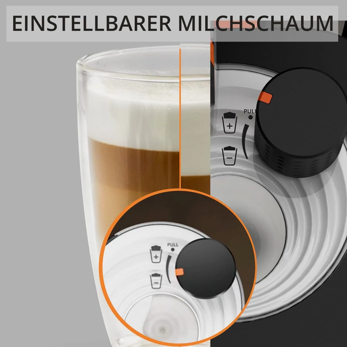 Krups EA9129 Sensation Milk Kaffeevollautomat, 6 Spezialitäten, automatische Reinigung, Metall-Brühgruppe 4