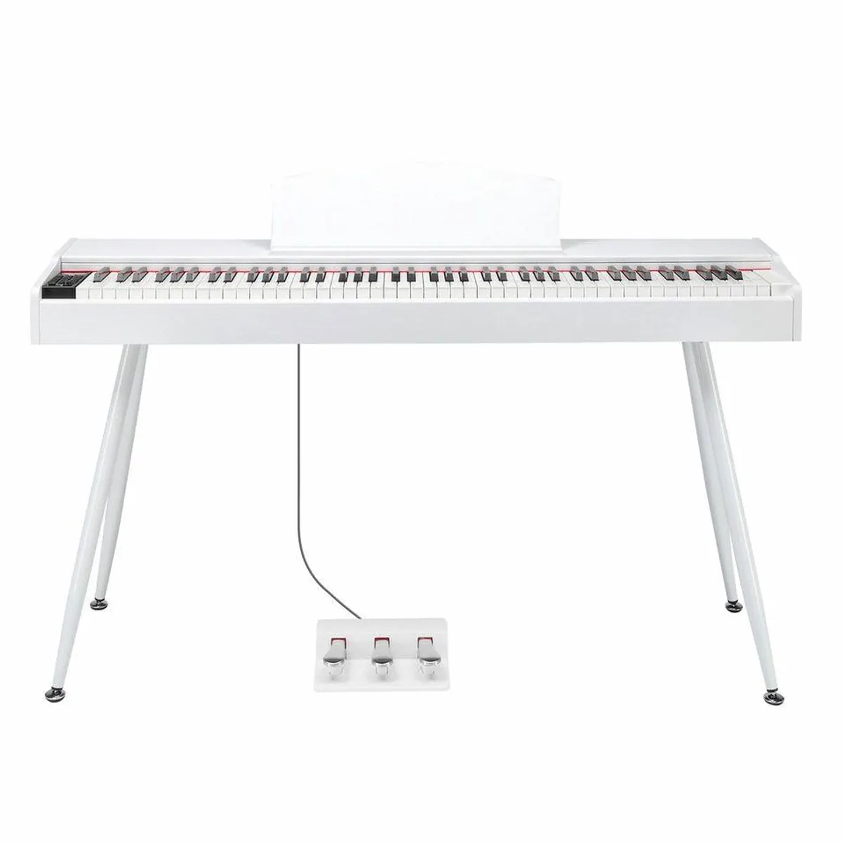 LALAHO Digitalpiano GDP-203, 88 Tasten, Bluetooth, 3 Pedale — ideal für Einsteiger und Fortgeschrittene 2
