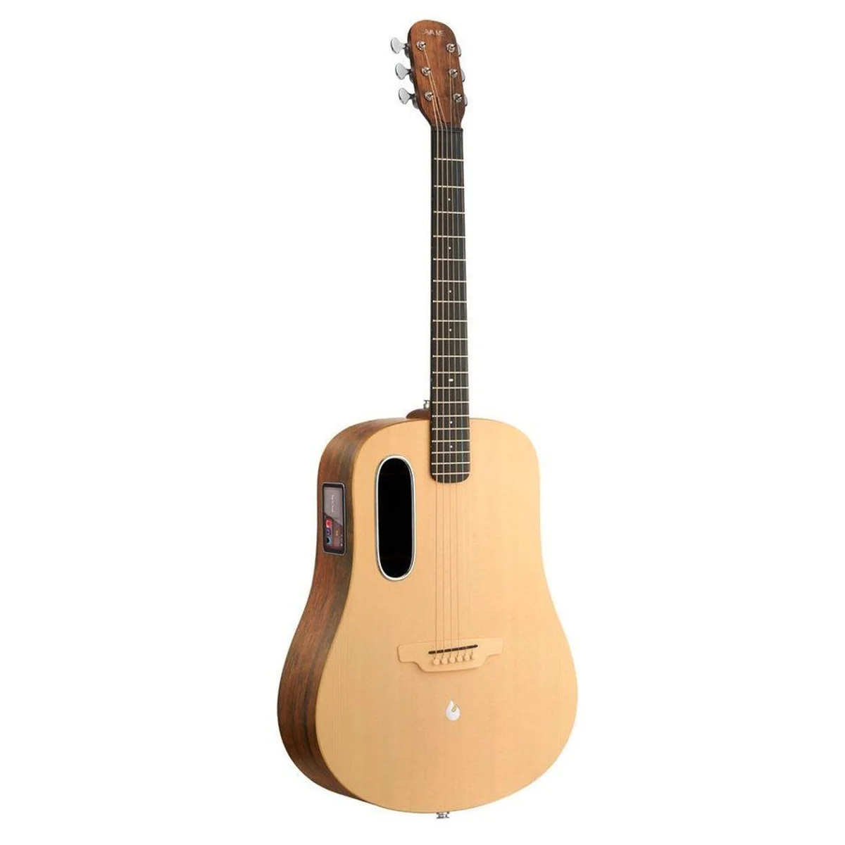 Lava Music ME4 Spruce 41 Zoll Gitarre, Elektronisch, Hochwertige Fichte, Integrierter Akku