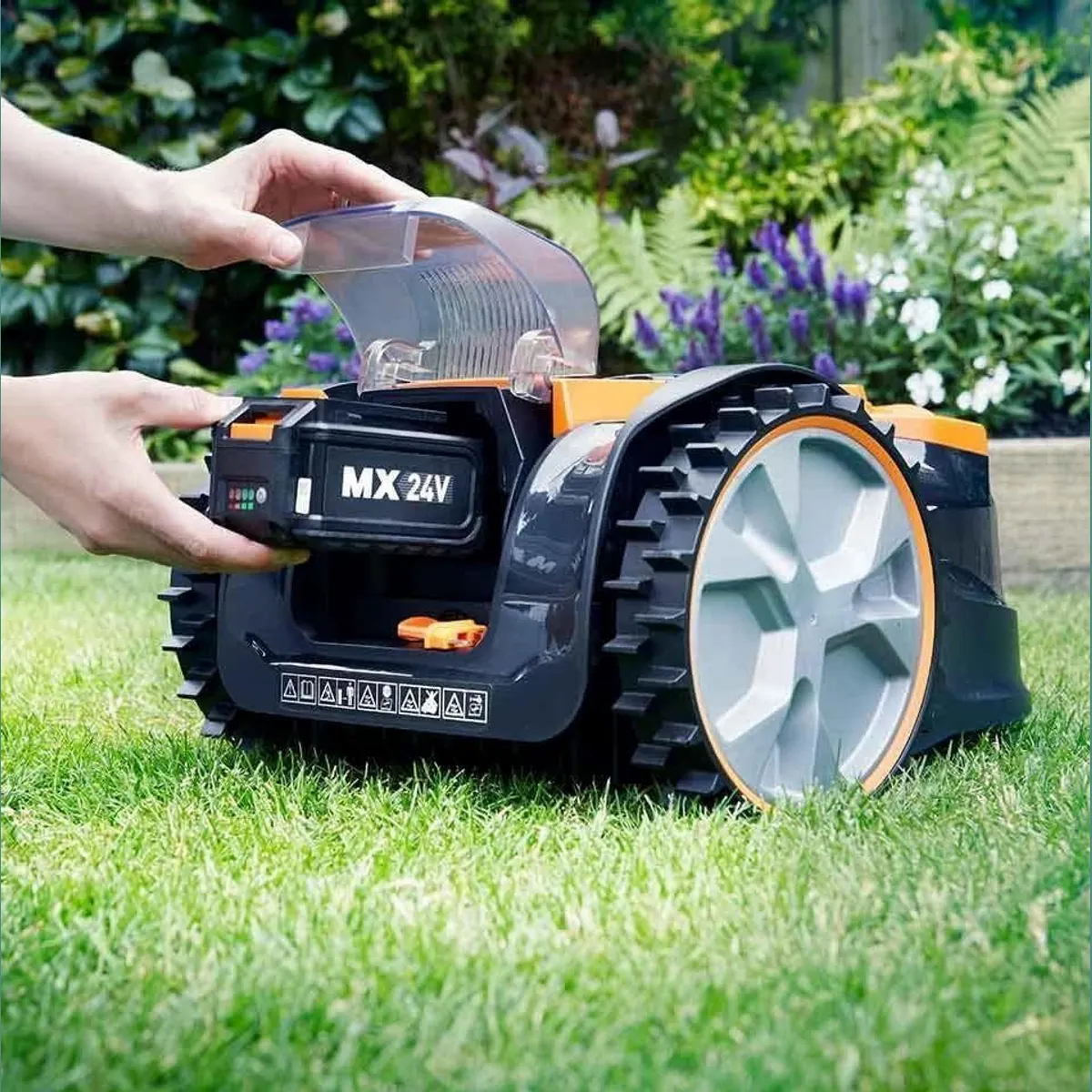 Lawnmaster VBRM16 OcuMow Mähroboter, kabellos, bis 150 m² Rasenfläche, mit Hindernisvermeidung 5