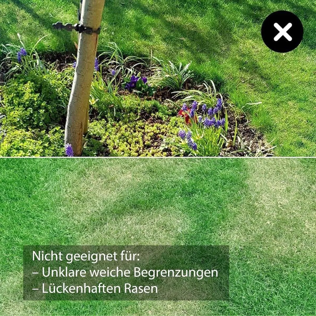 Lawnmaster OcuMow Mähroboter, kabellos, bis 80 m² Rasenfläche, 2Ah Akku 3
