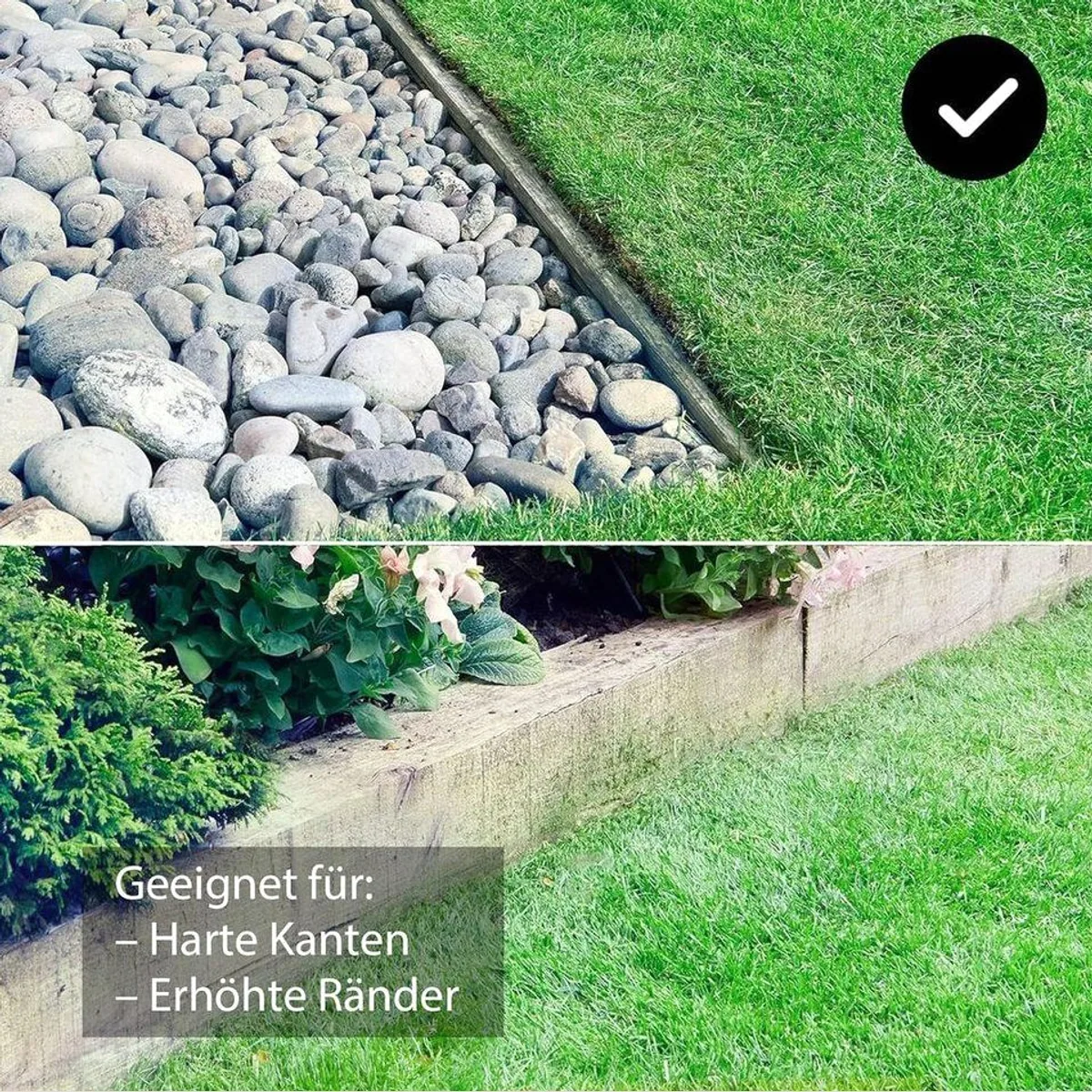 Lawnmaster OcuMow Mähroboter, kabellos, bis 80 m² Rasenfläche, 2Ah Akku 4