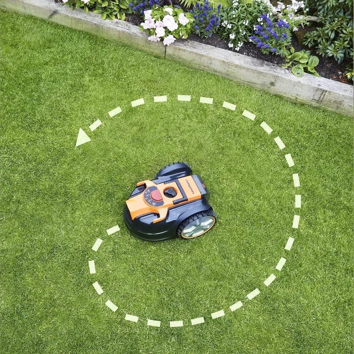 Lawnmaster OcuMow Mähroboter, kabellos, bis 80 m² Rasenfläche, 2Ah Akku 5