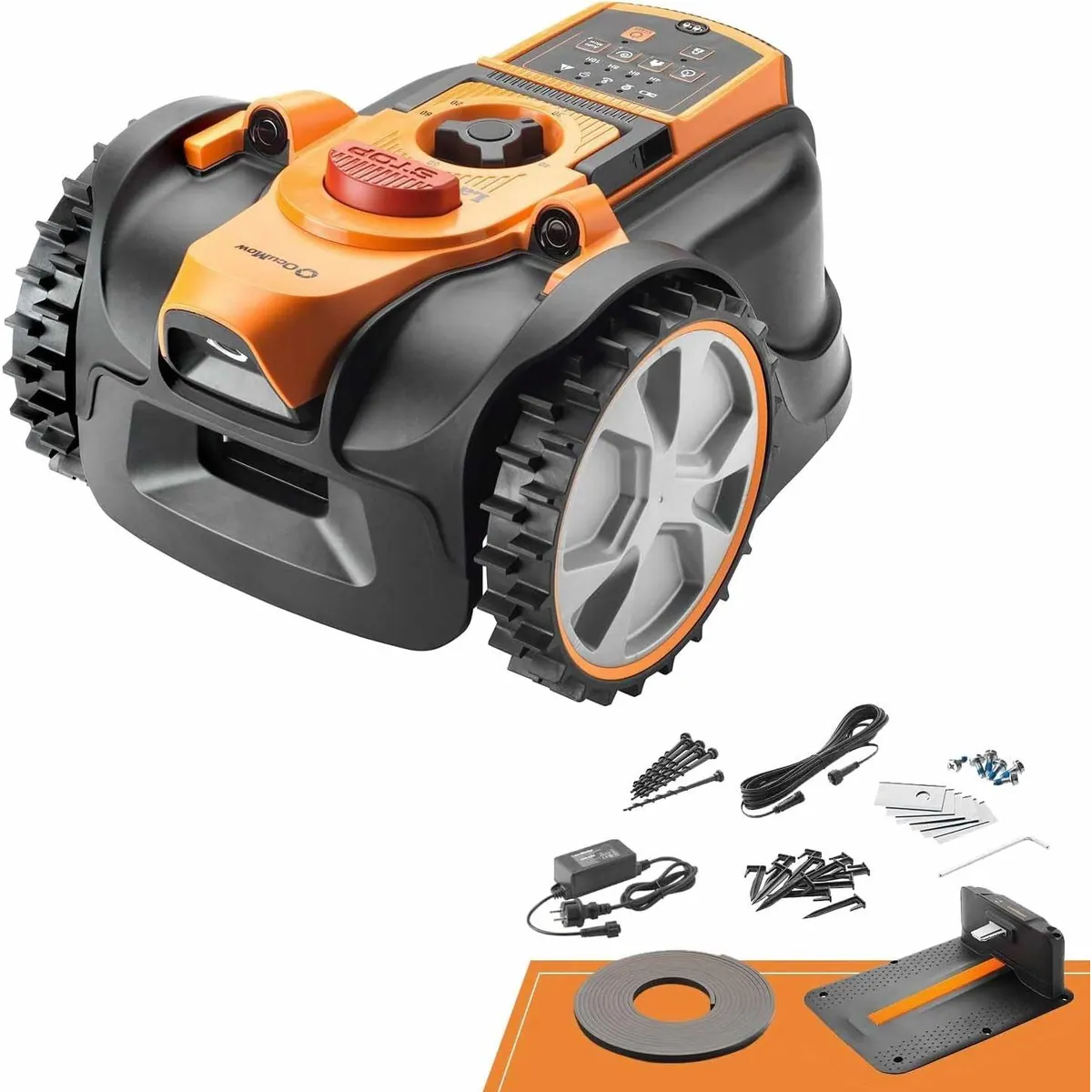 Lawnmaster OcuMow16 Rasenmähroboter, kabellos, intelligente Navigation, für bis zu 300 m²