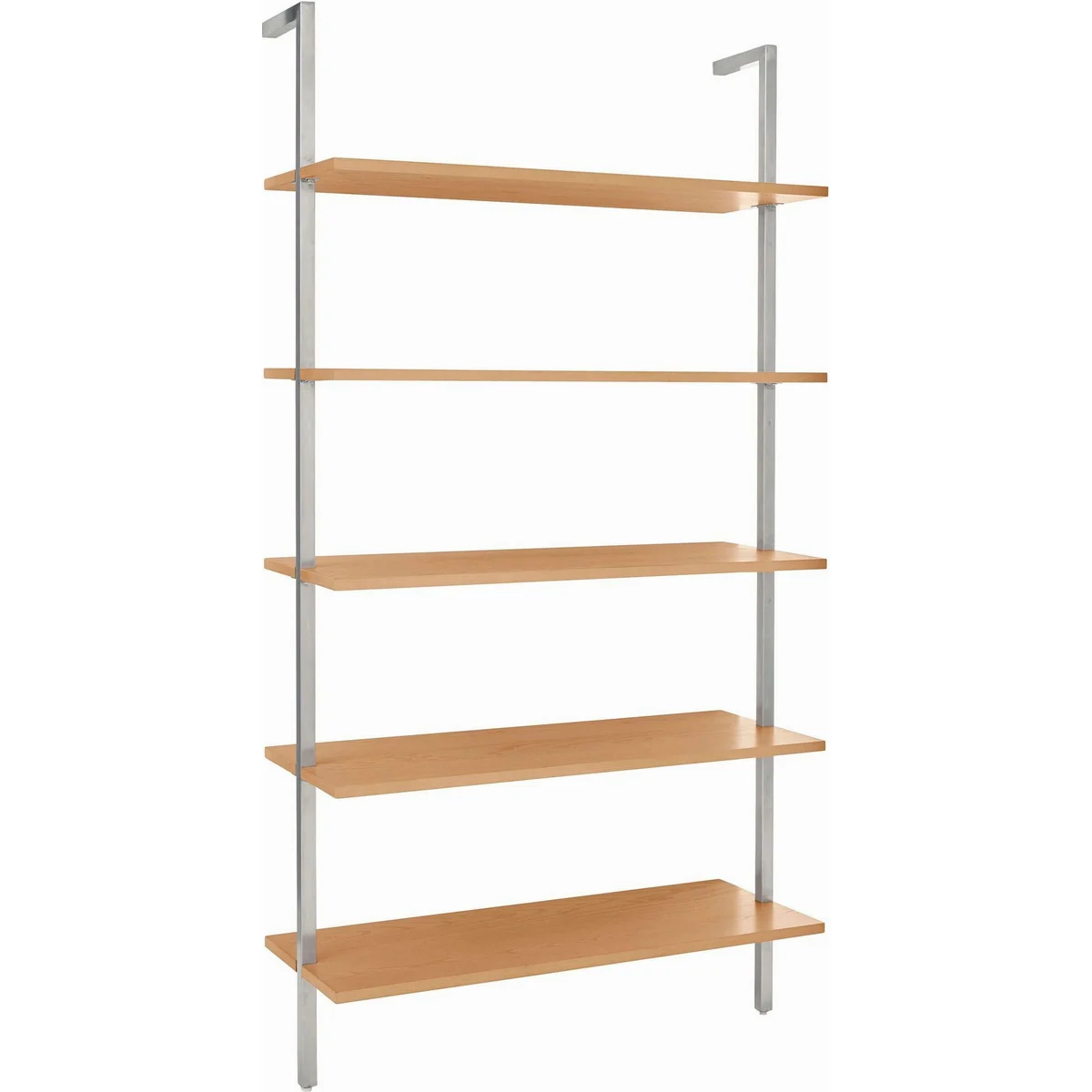 LeGer Home by Lena Gercke Ablageregal Aninnar, modernes Design, fünf Einlegeböden aus Eschenholzfurnier, Edelstahlgestell 2