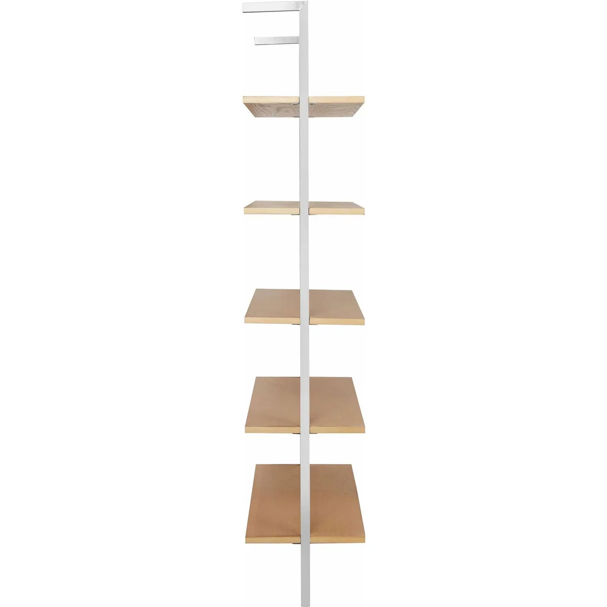 LeGer Home by Lena Gercke Ablageregal Aninnar, modernes Design, fünf Einlegeböden aus Eschenholzfurnier, Edelstahlgestell 4