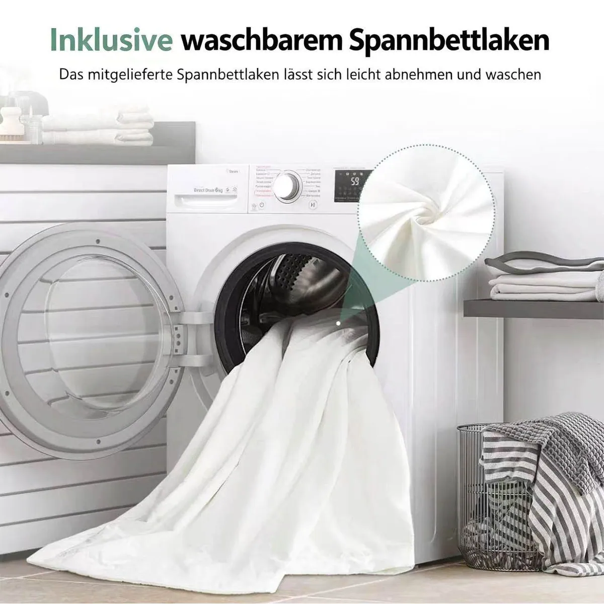 Lexzurn 7-Zonen Taschenfederkernmatratze, ergonomische Unterstützung, extra leise 5