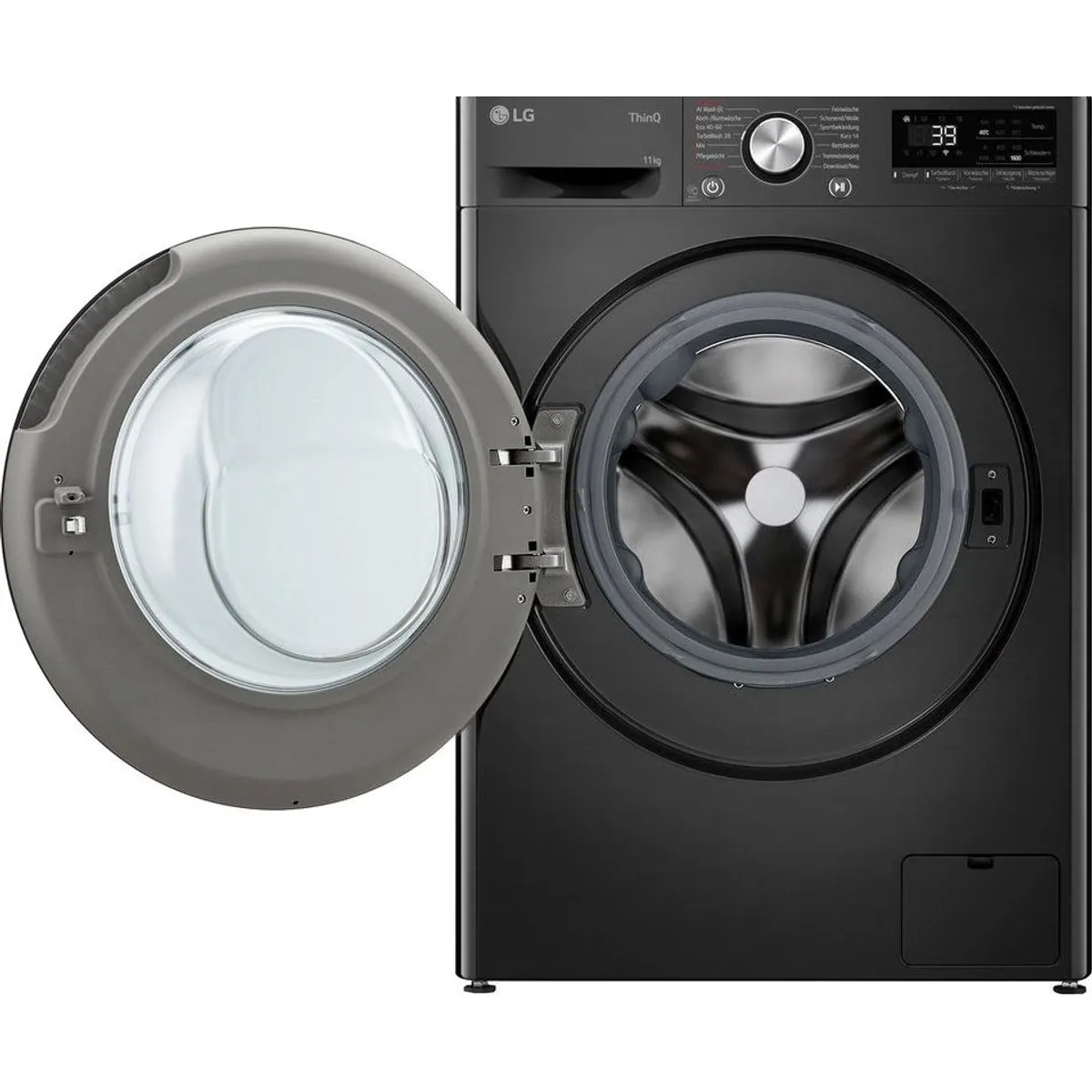 LG F6WR701YB Waschmaschine, 11 kg, 1600 U/min, mit Steam Funktion 2