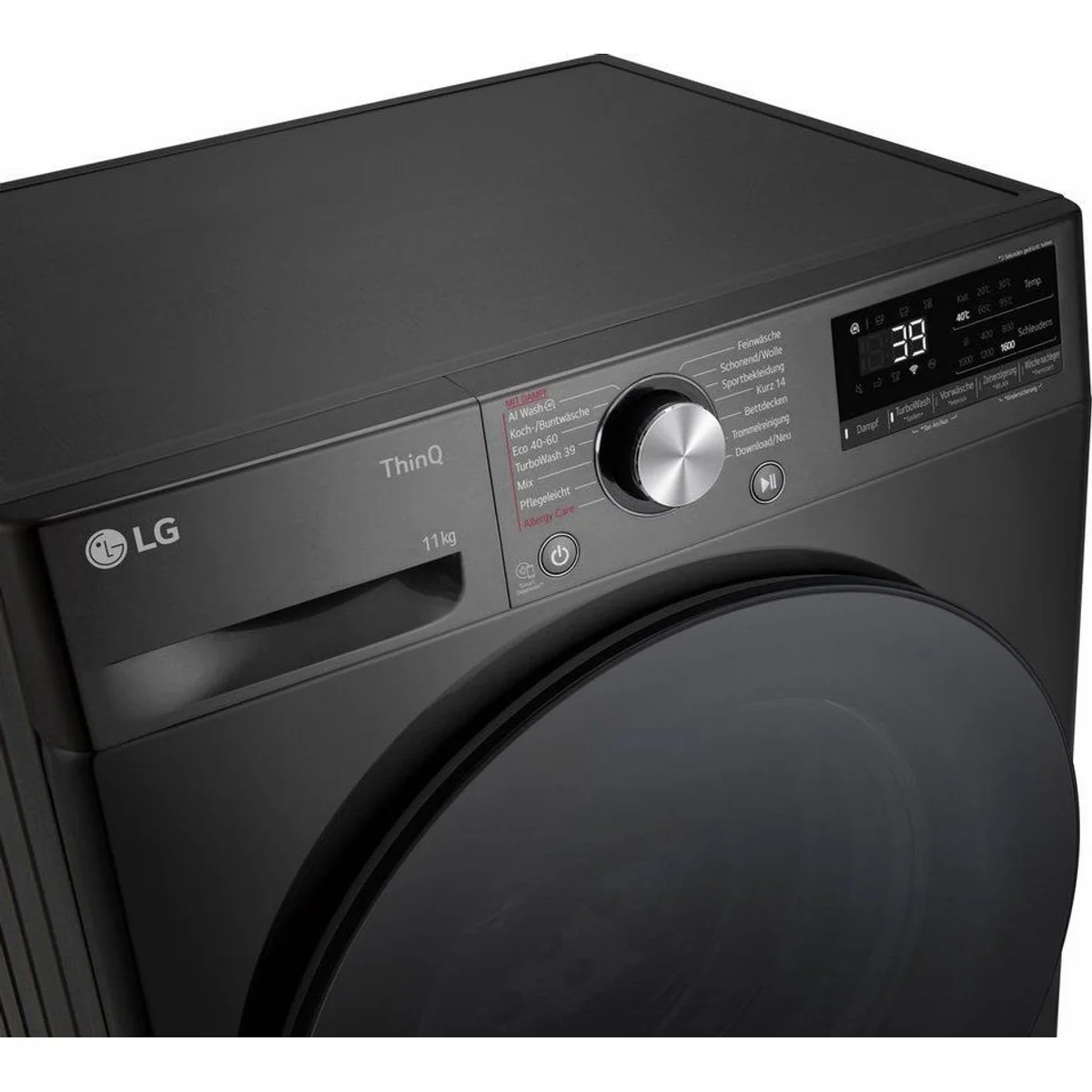LG F6WR701YB Waschmaschine, 11 kg, 1600 U/min, mit Steam Funktion 3