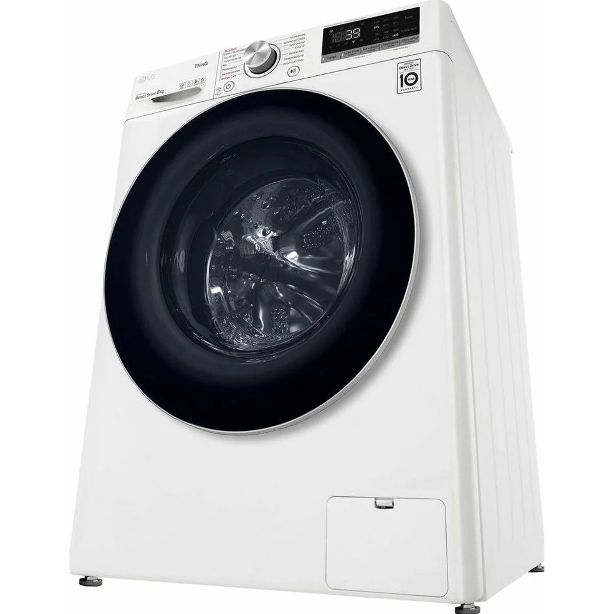 LG F4WV708P1E Waschmaschine, 8 kg, 1400 U/min, TurboWash — schnelles Waschen in 39 Minuten 4