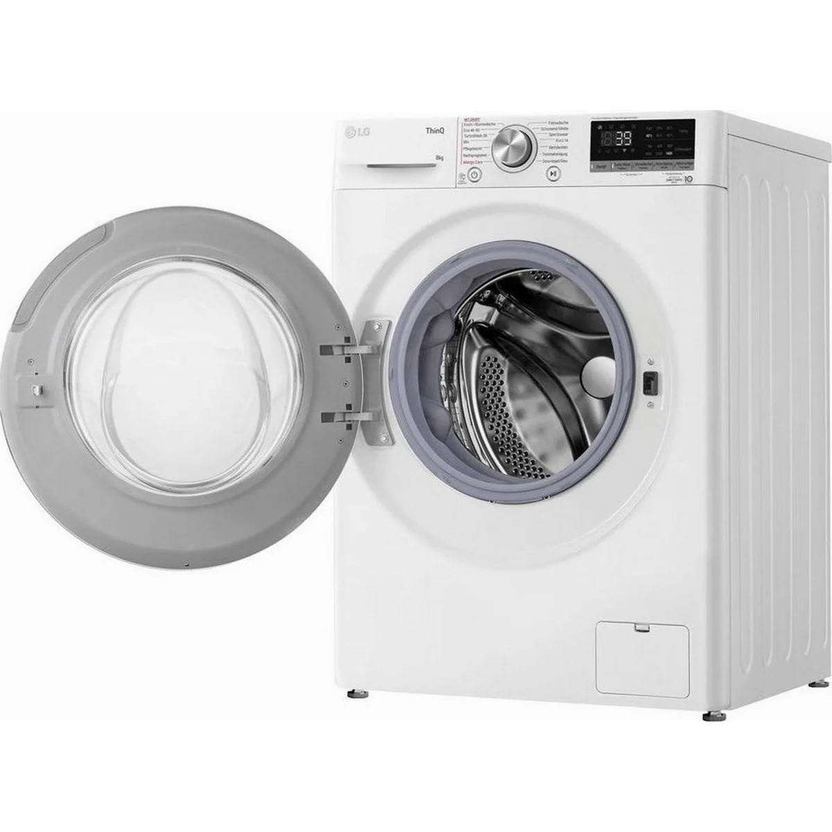 LG F4WV708P1E Waschmaschine, 8 kg, 1400 U/min, TurboWash — schnelles Waschen in 39 Minuten 5