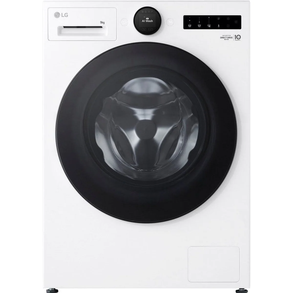 LG F4WX809YC Waschmaschine, 9 kg, 1400 U/min — energieeffizient, leise, Nachlegefunktion 2