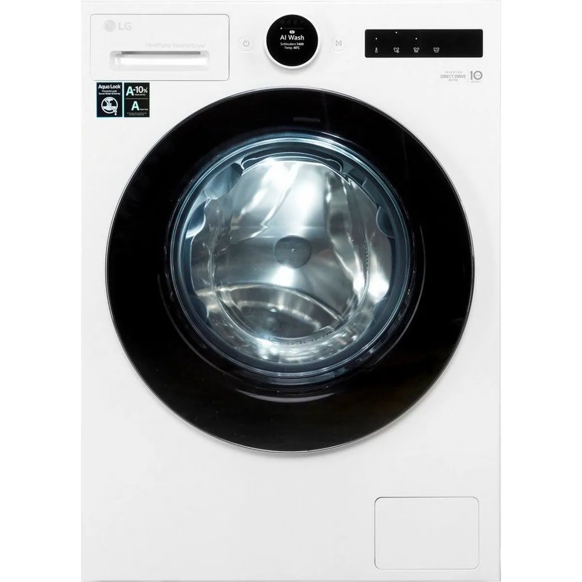LG HPWD096C Waschtrockner, 9 kg Waschen, 6 kg Trocknen, Energieeffizienz A 2