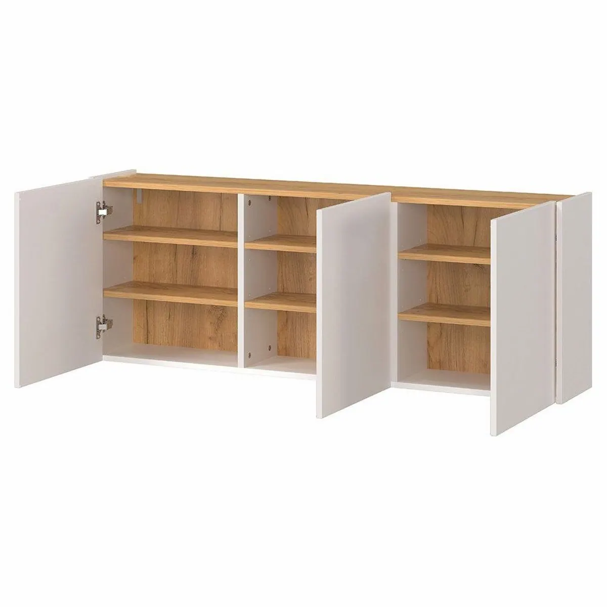 Lomadox Garderoben-Set LAPUA-01, modernes Design, ideal für schmale Flure 4