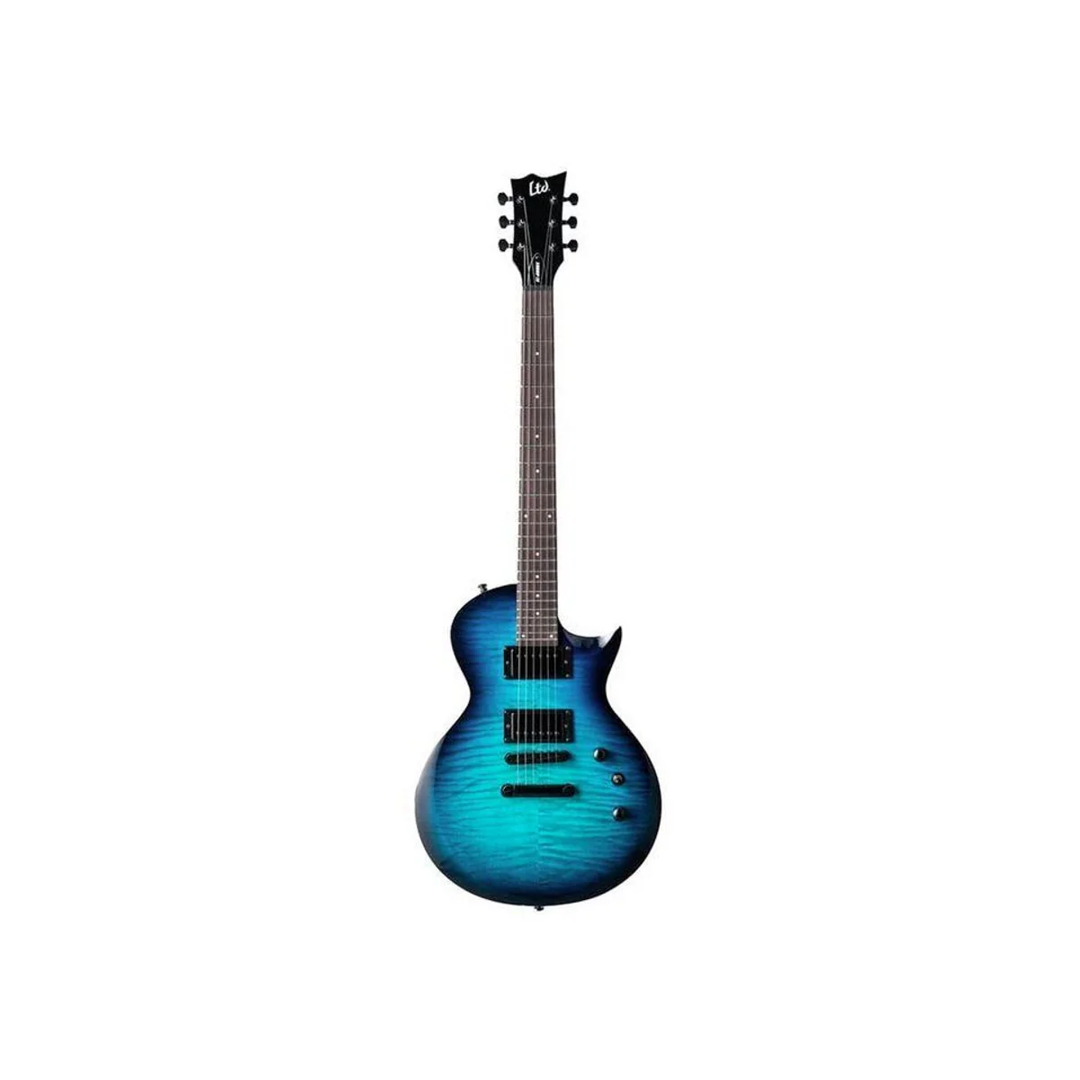 Ltd EC-200DX E-Gitarre, Korpus aus Pappel, Roasted Maple Hals, beeindruckender Sound