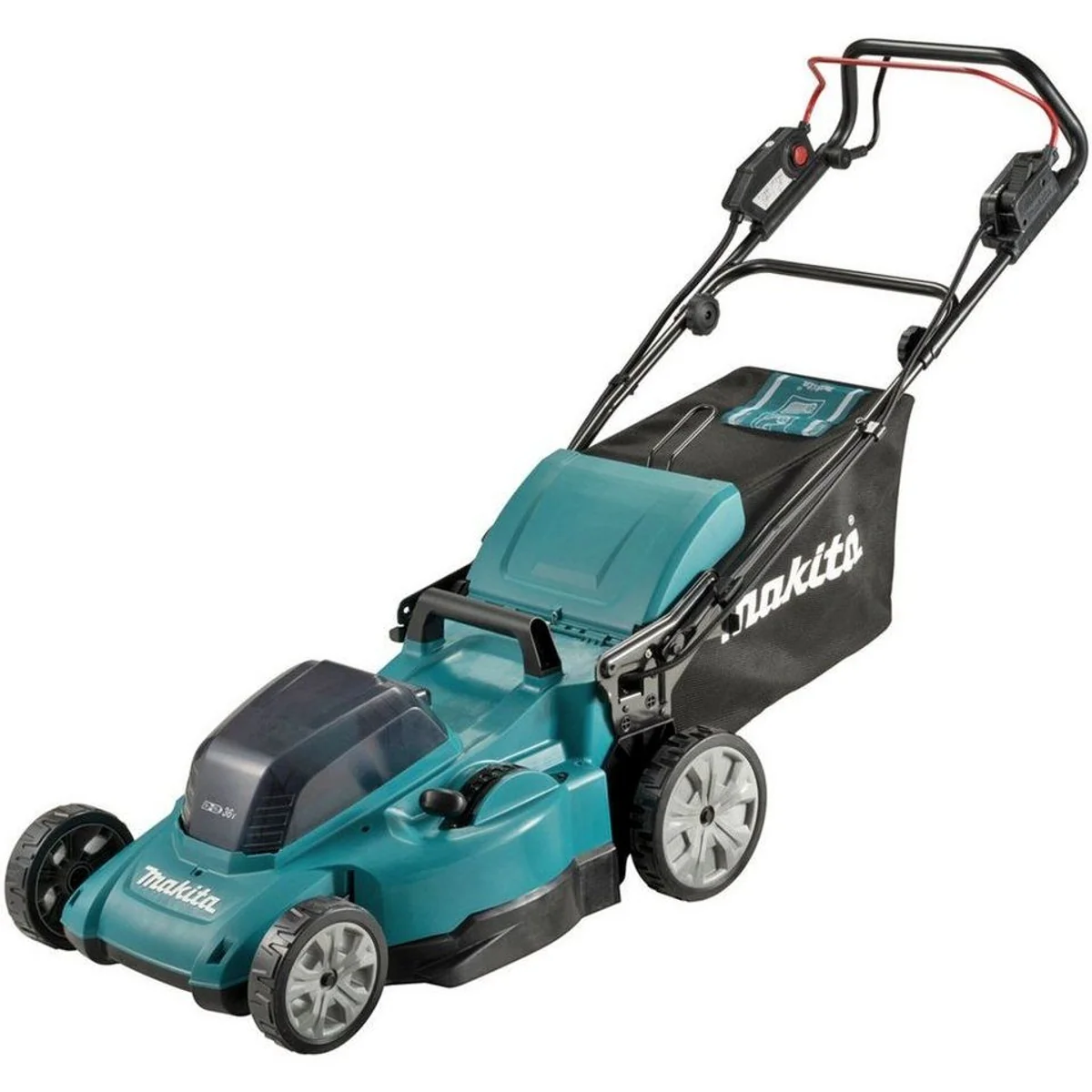 Makita Akku-Rasenmäher DLM481Z, 36 Volt, 48 cm Schnittbreite, Radantrieb