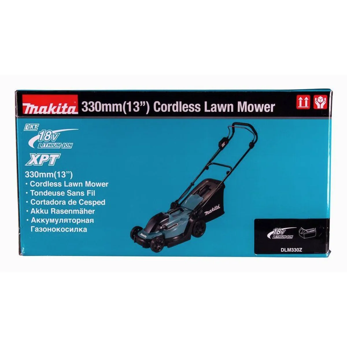 Makita DLM330Z Akkurasenmäher, 33 cm Schnittbreite, ideal für kleine Gärten 4