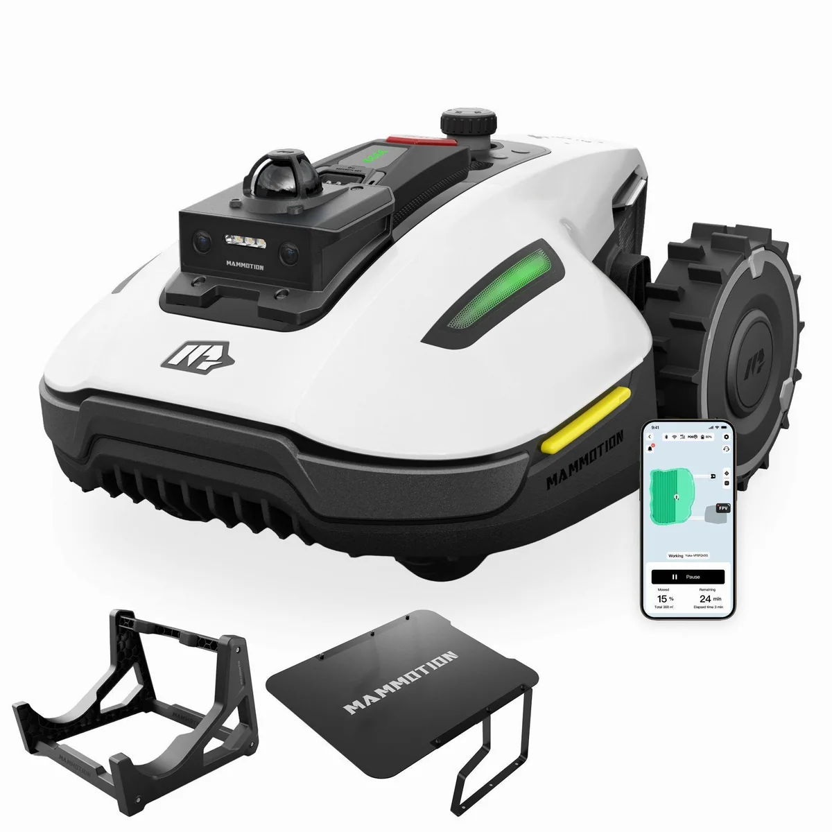 Mammotion YUKA Mini 2 Mähroboter, 360° LiDAR Navigation, bis 1000 m² Rasenfläche
