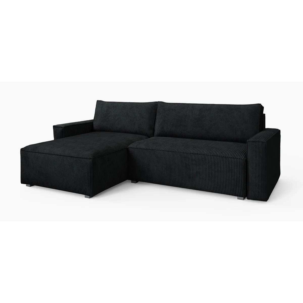 Masseno Ecksofa BESMIR, Schlaffunktion, elegantes Design, praktischer Stauraum 2