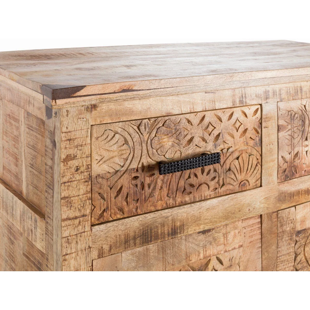 massivum Kommode Mumbai, aus massivem Mango-Holz, lackierte Oberfläche, 2 Türen & 2 Schubladen 4