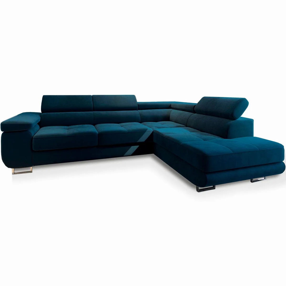 Masseno Ecksofa SELVA mit Schlaffunktion L-Form, elegantes Design und praktische Stauraumlösung 2