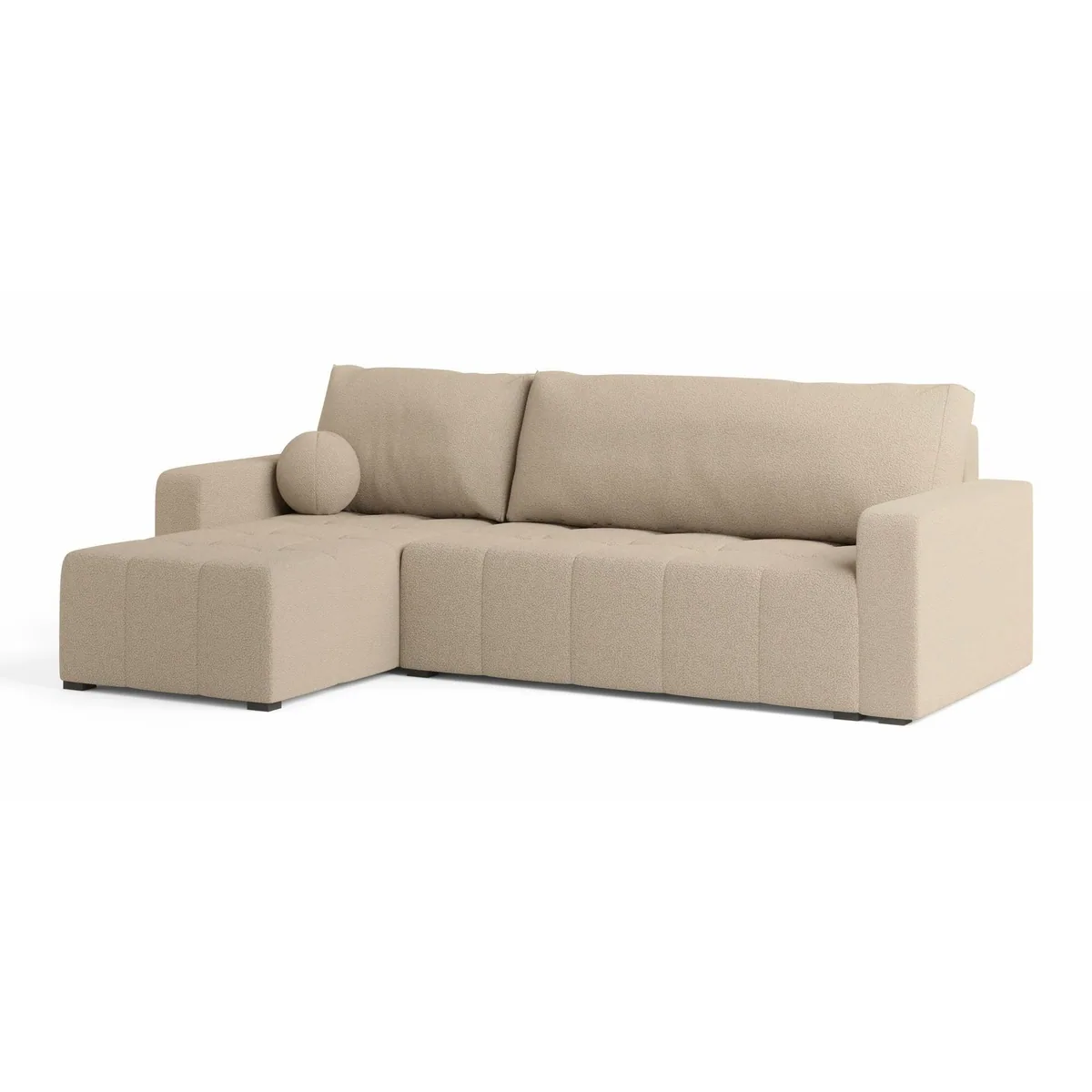 Masseno Ecksofa VOLIRA, stilvolles Design, Schlaffunktion, praktischer Stauraum 2