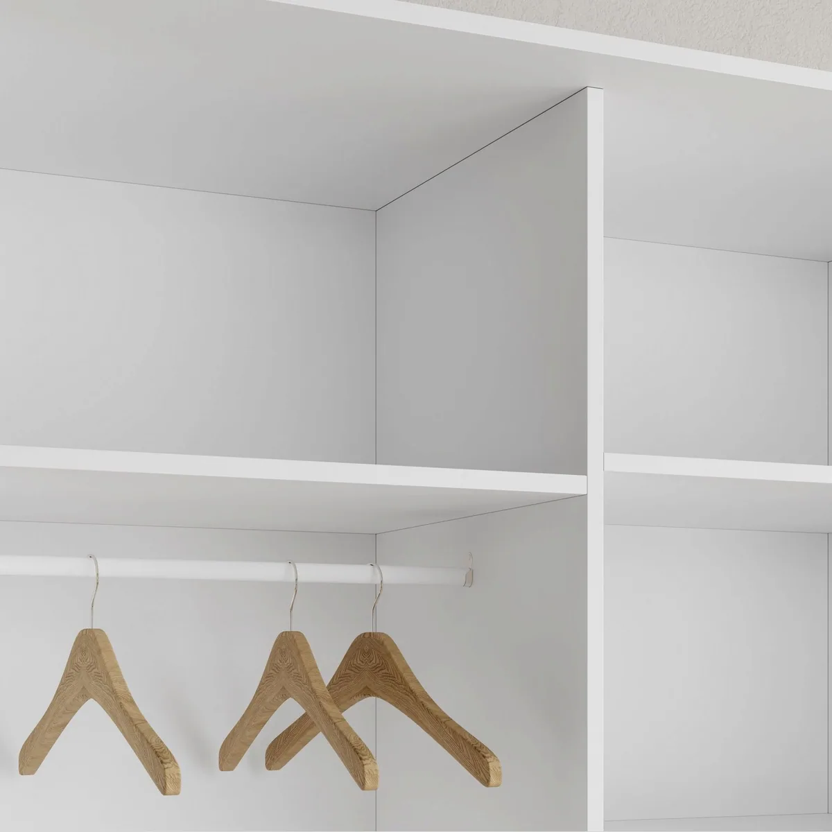 Masseno VONTE Schwebetürenschrank 150 cm, elegantes Design, viel Stauraum, leise Schiebetüren 5