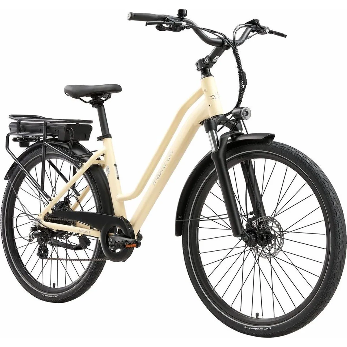 Maxtron Urban 7 E-Citybike, 7-Gang Shimano, effizienter Heckmotor — Komfortabel, vielseitig, elegant 2