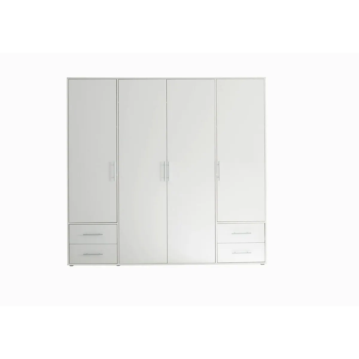 möbelando Kleiderschrank Valencia, elegantes Design, viel Stauraum, vielseitig einsetzbar