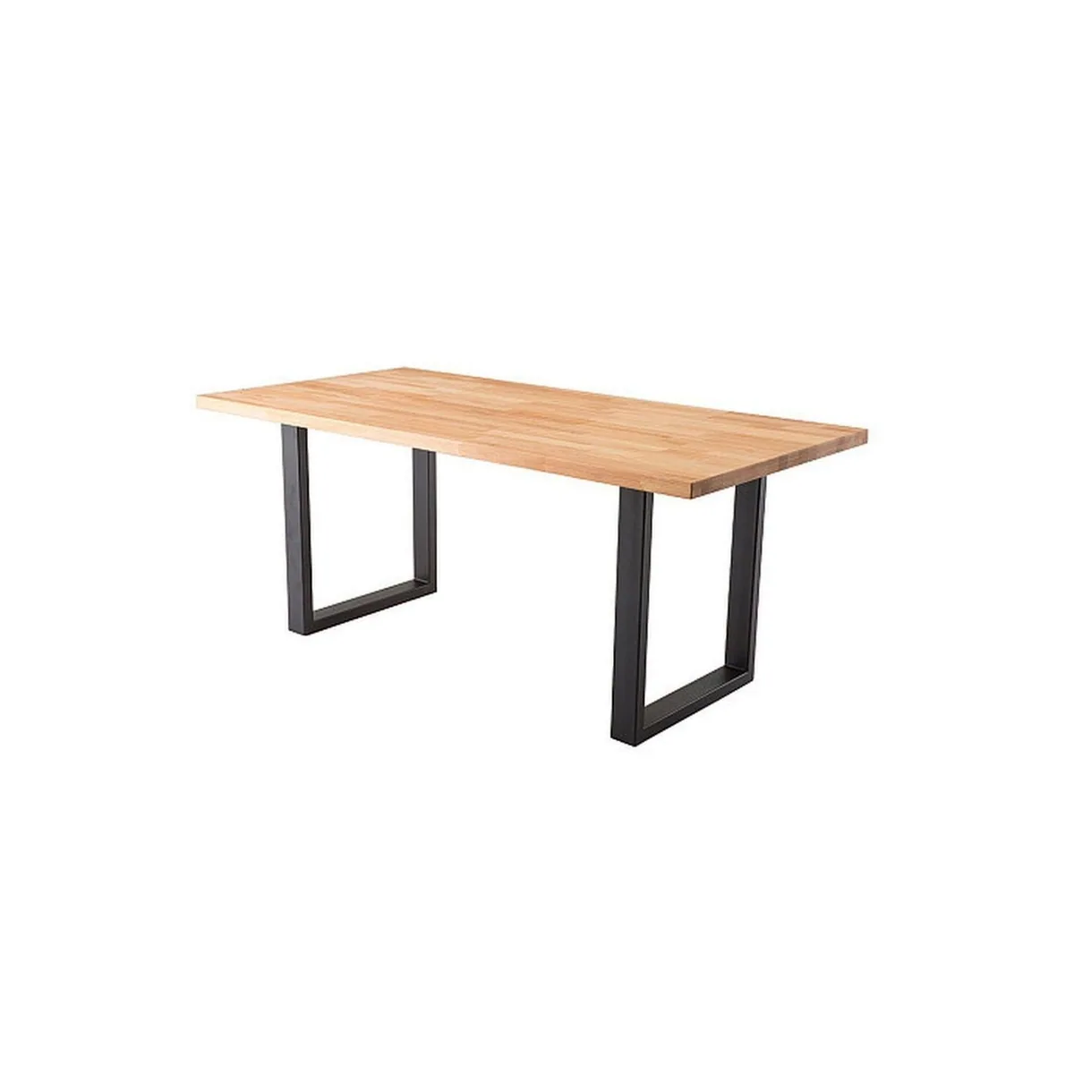MCA living Esstisch 160 x 77 x 90 cm, stabil, modern, vielseitig 2