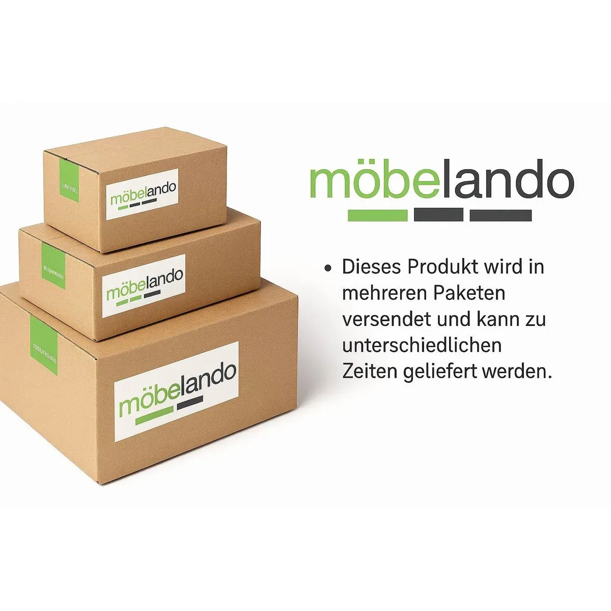 MCA living Esstisch 160 x 77 x 90 cm, stabil, modern, vielseitig 3
